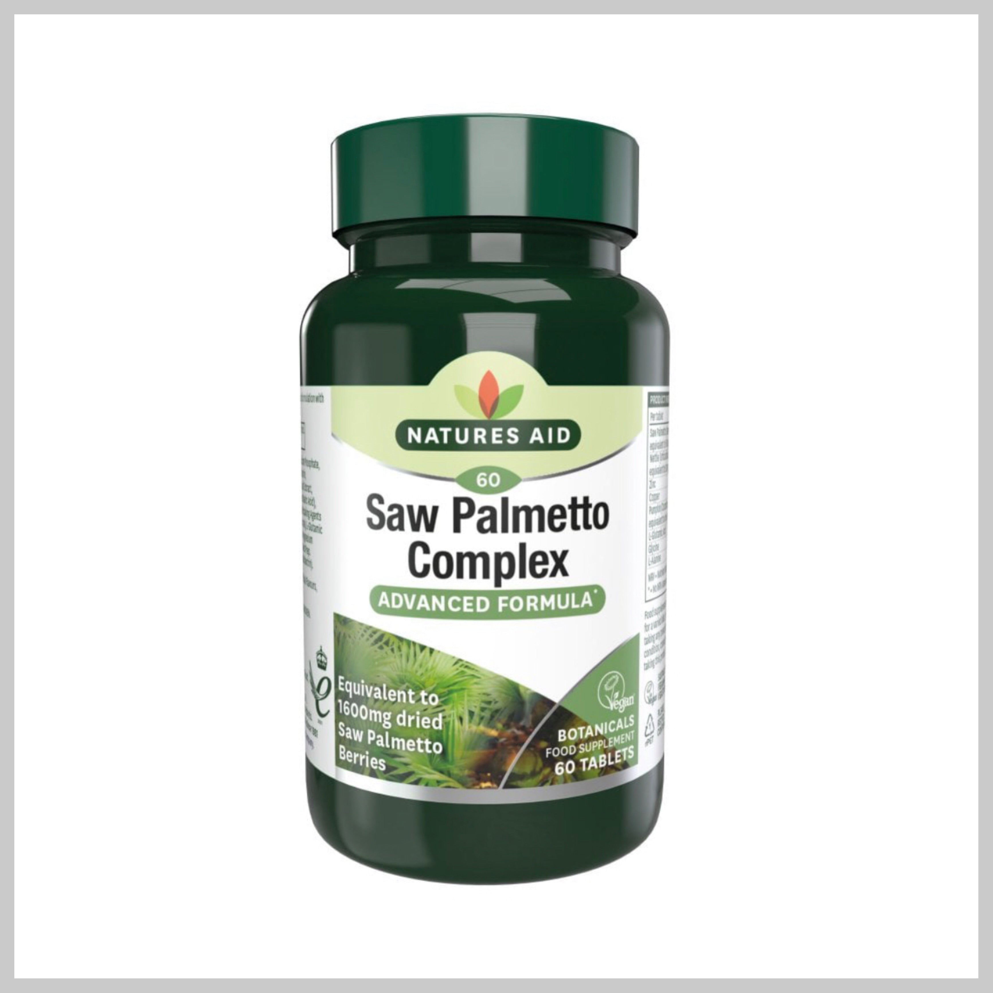 Natures Aid Saw Palmetto Complex
