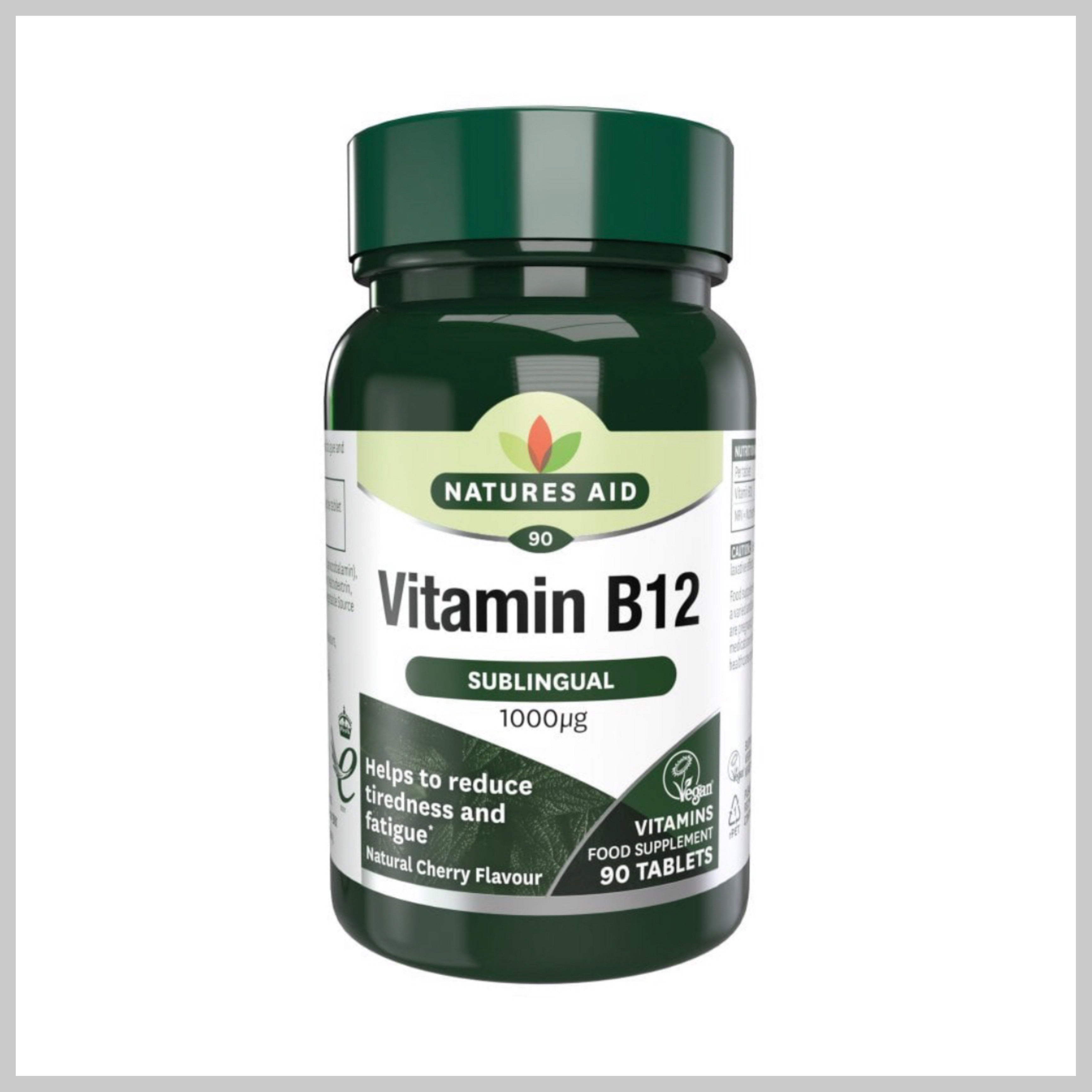 Natures Aid Vitamin B12 (Sublingual)