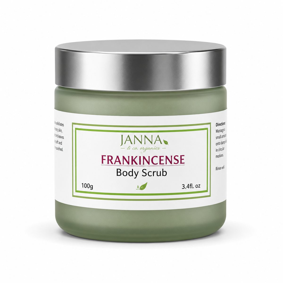 Janna Organic Frankincense Body Scrub