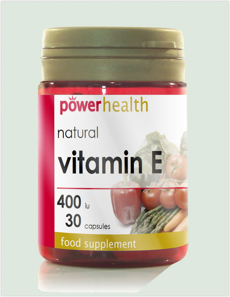 Natural Vitamin E 400IU 30s