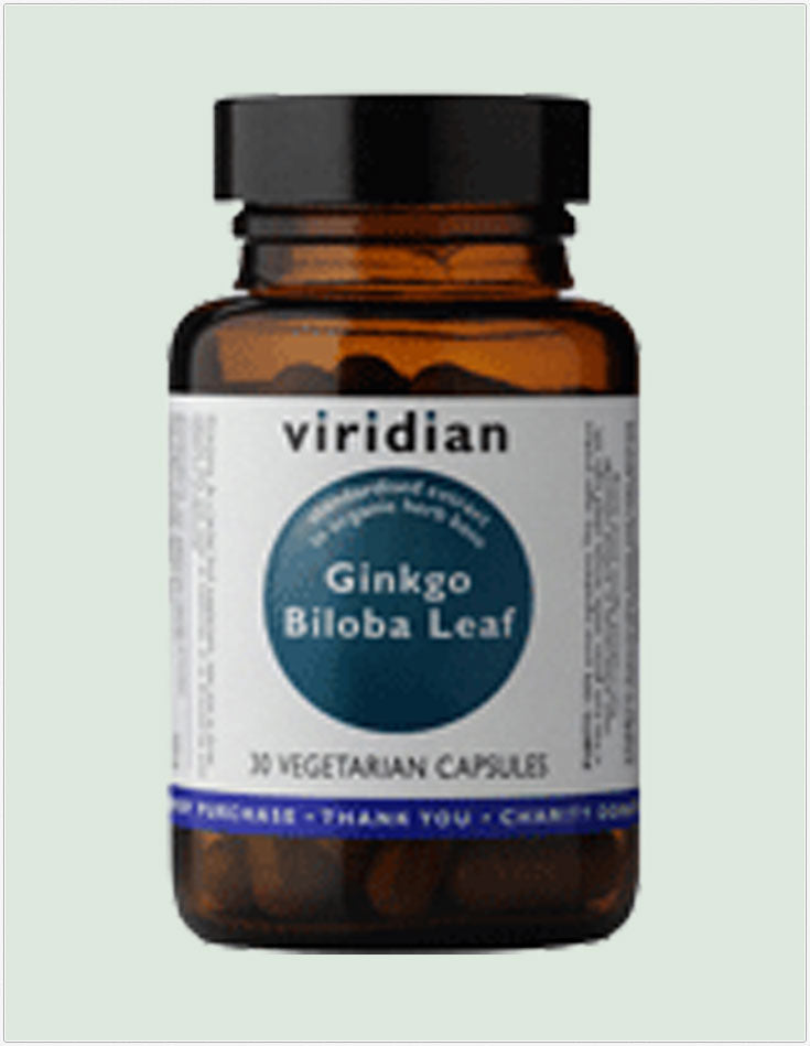 Ginkgo Biloba Leaf Extract 60caps