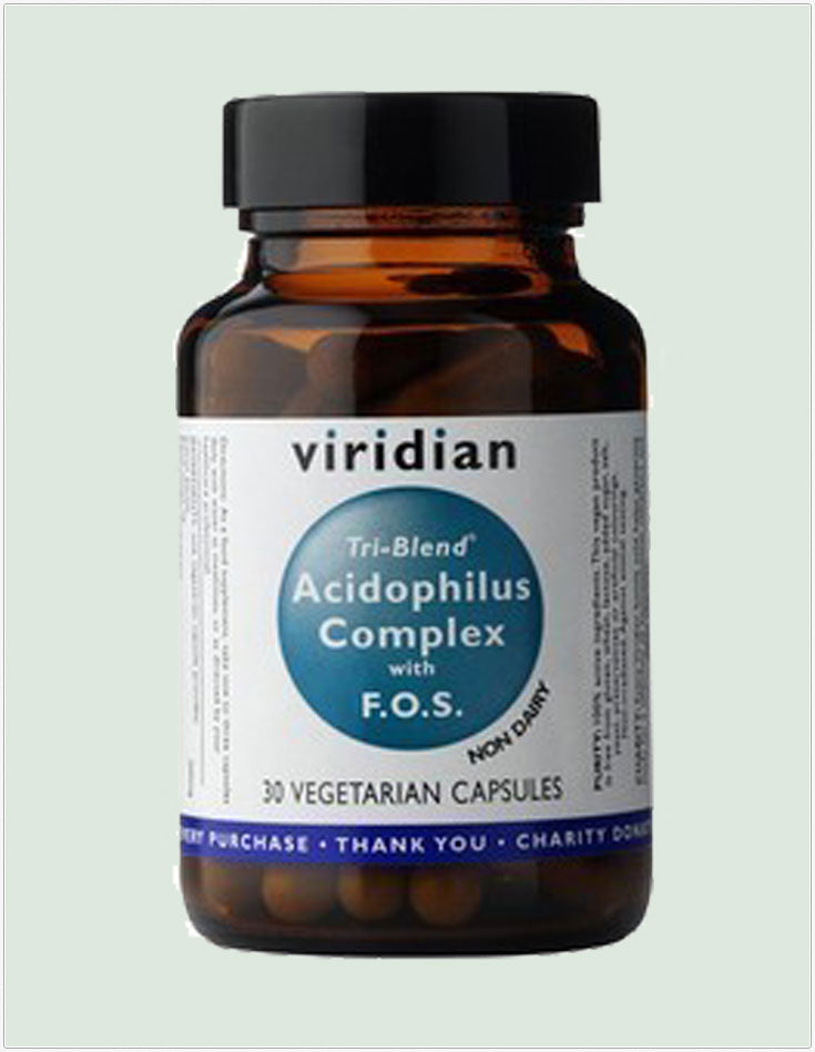 Tri- Blend Acidophilus Complex with F.O.S 30 caps