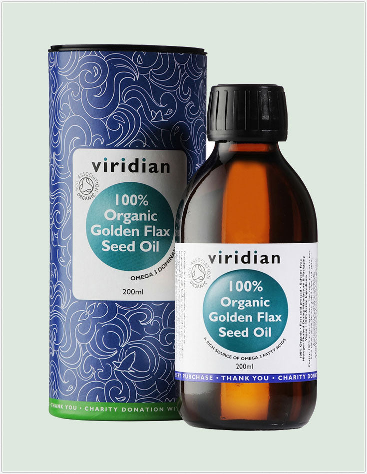 100% Organic Flax Seed Oil