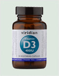 Viridian Vitamin D3 400IU 30caps