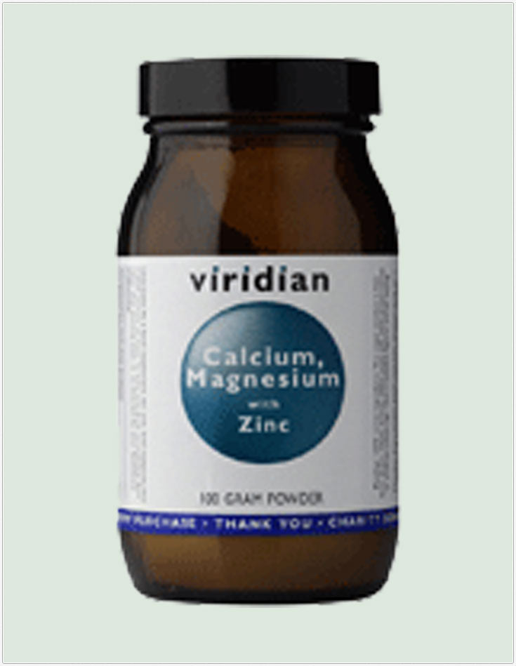 Viridian Calcium, Magnesium with Zinc Powder 100g