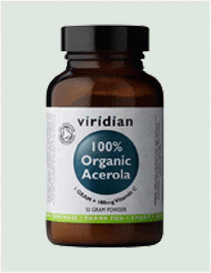 100% Organic Acerola Vit-C Powder 50g
