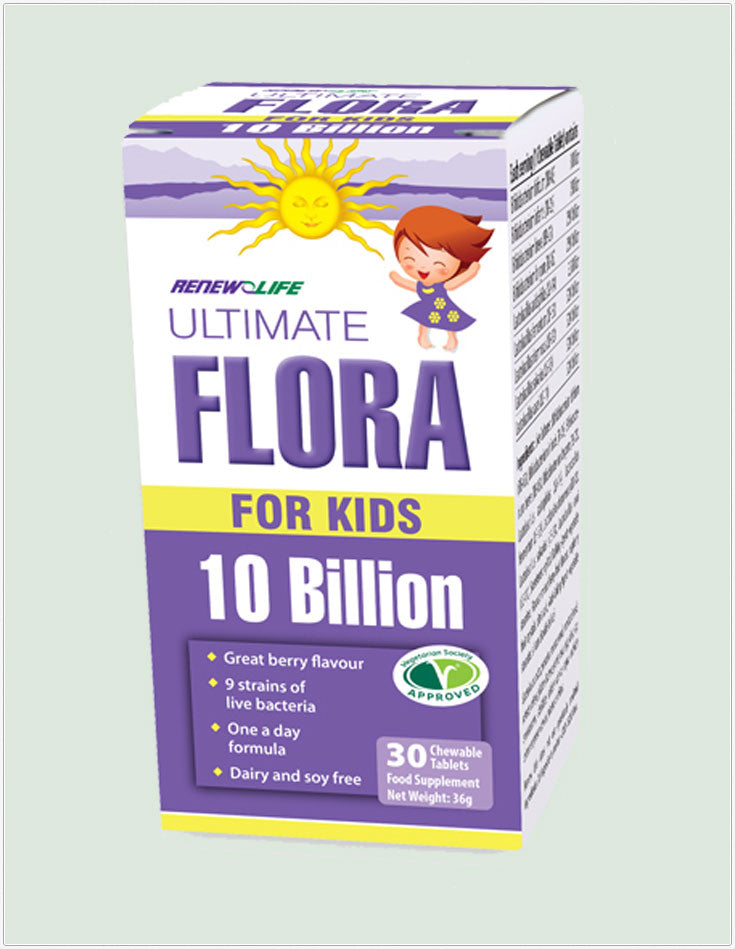 Ultimate Flora For Kids 30 chewable tablets