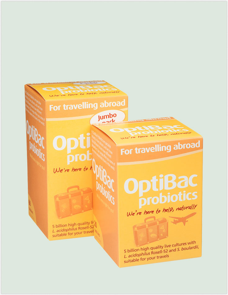 Optibac Probiotic Travelling Abroad 20 caps