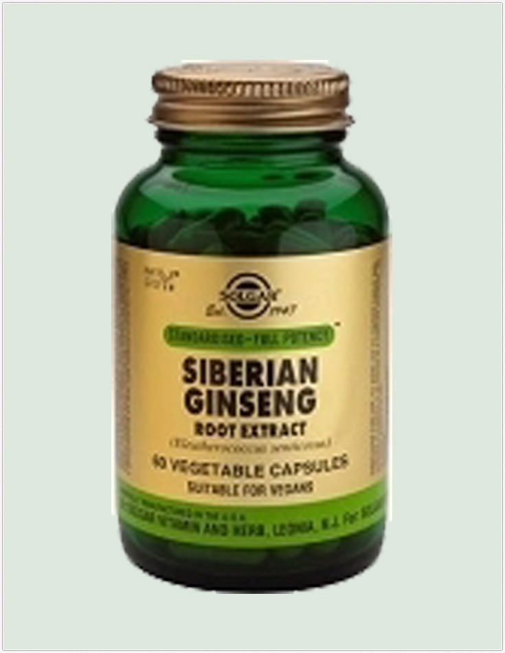 Siberian Ginseng Root Extract 60 vcaps