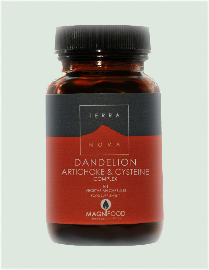 Dandelion Artichoke & Cysteine Complex 50 Vegcaps