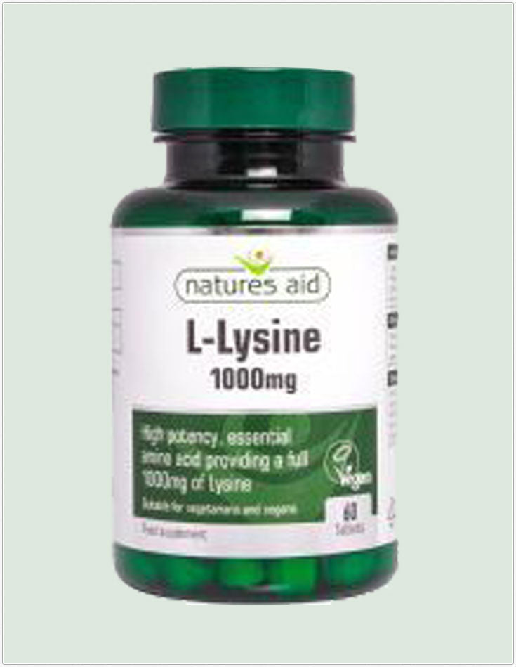 L-Lysine 1000mg 60tablets