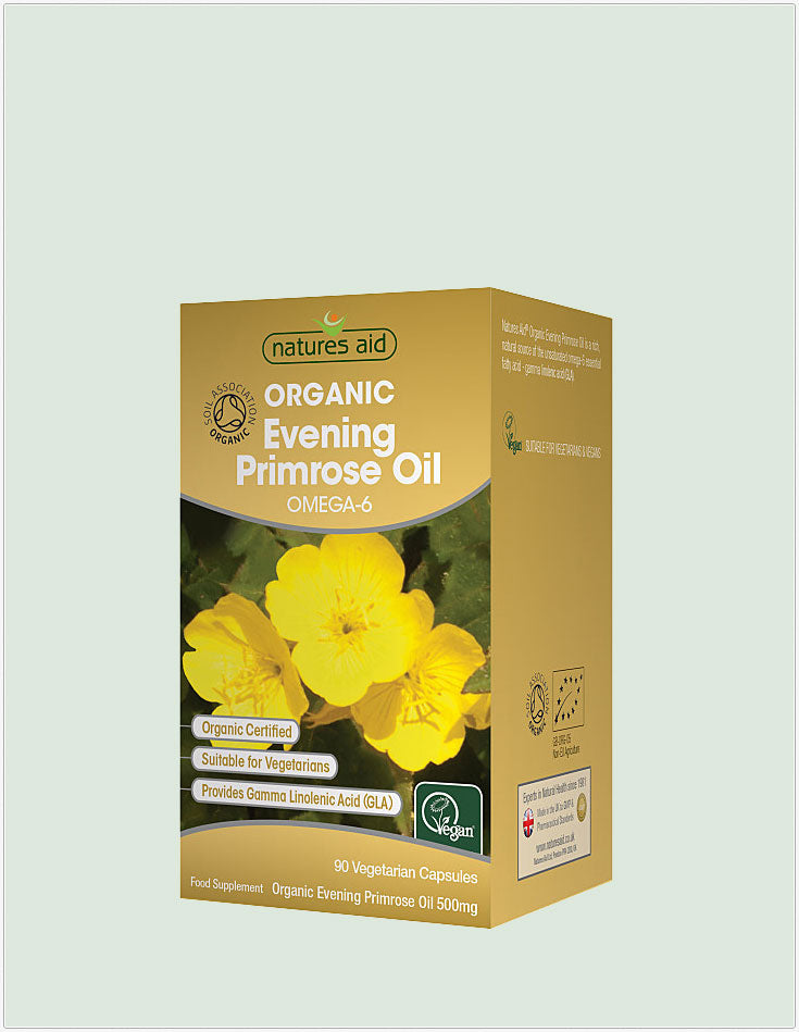 Evening Primrose Oil (Organic) 500mg 90caps