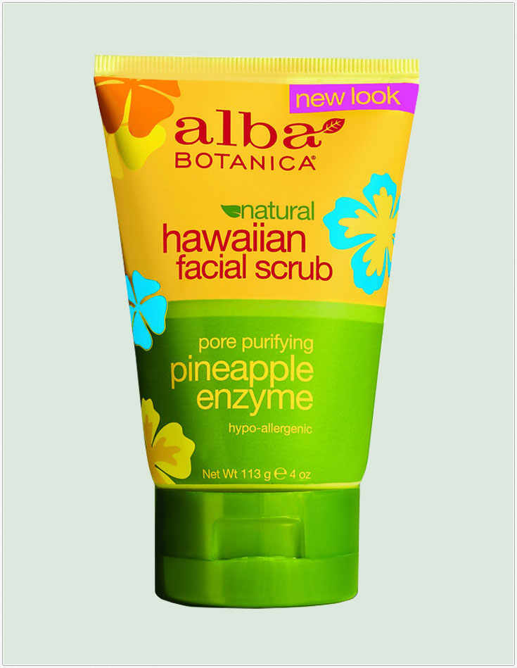 Alba Botanica Pineapple Enz Facial Scrub 118ml
