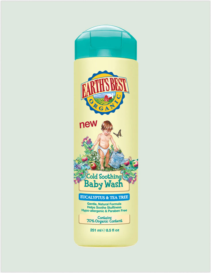 Jason Earth's Best Cold Soothing Baby Wash 250ml