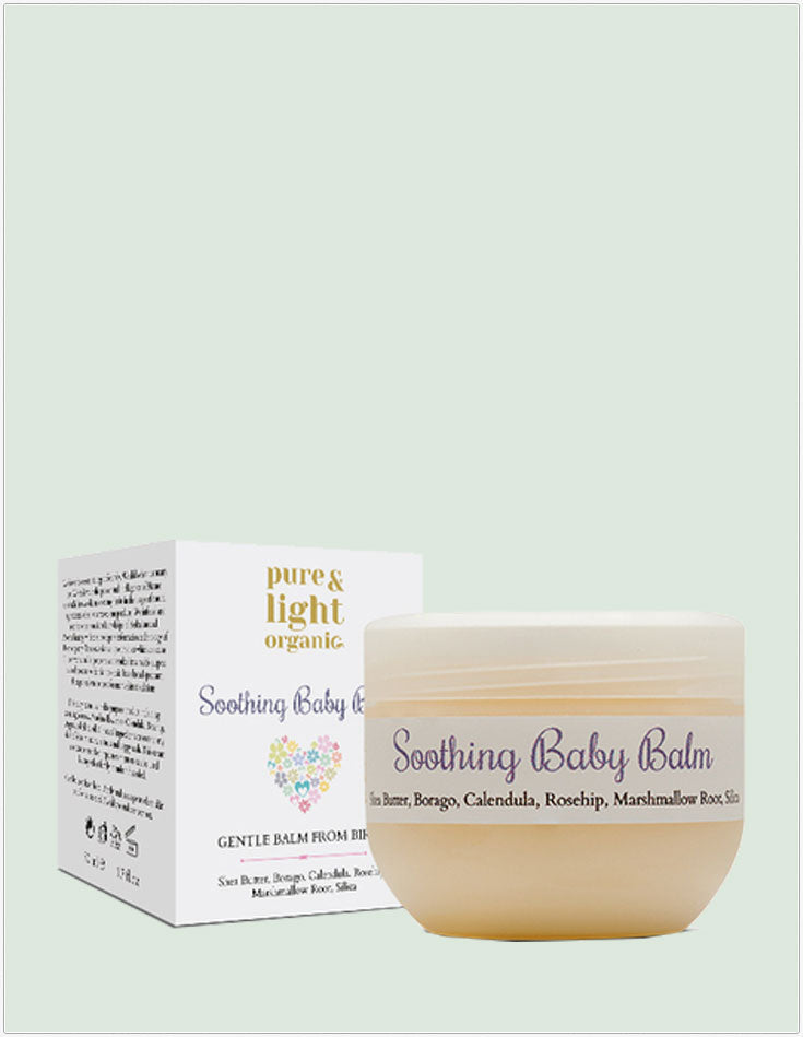 Pure & Light Organic Soothing Baby Balm 50ml