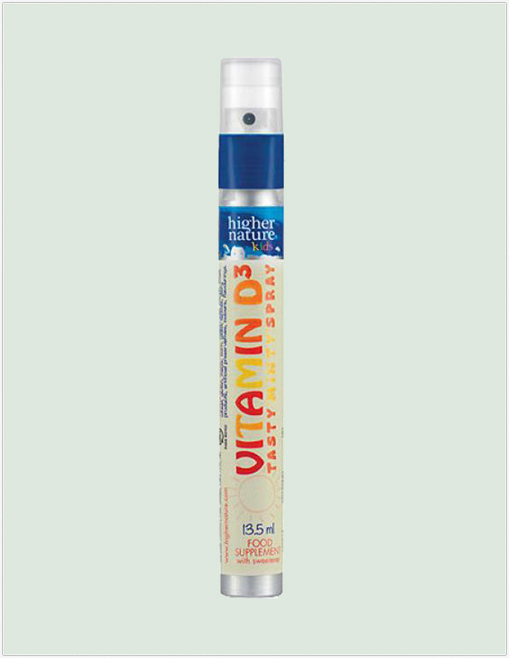 Higher Nature Kids Vitamin D3 Spray 625iu 13.5ml