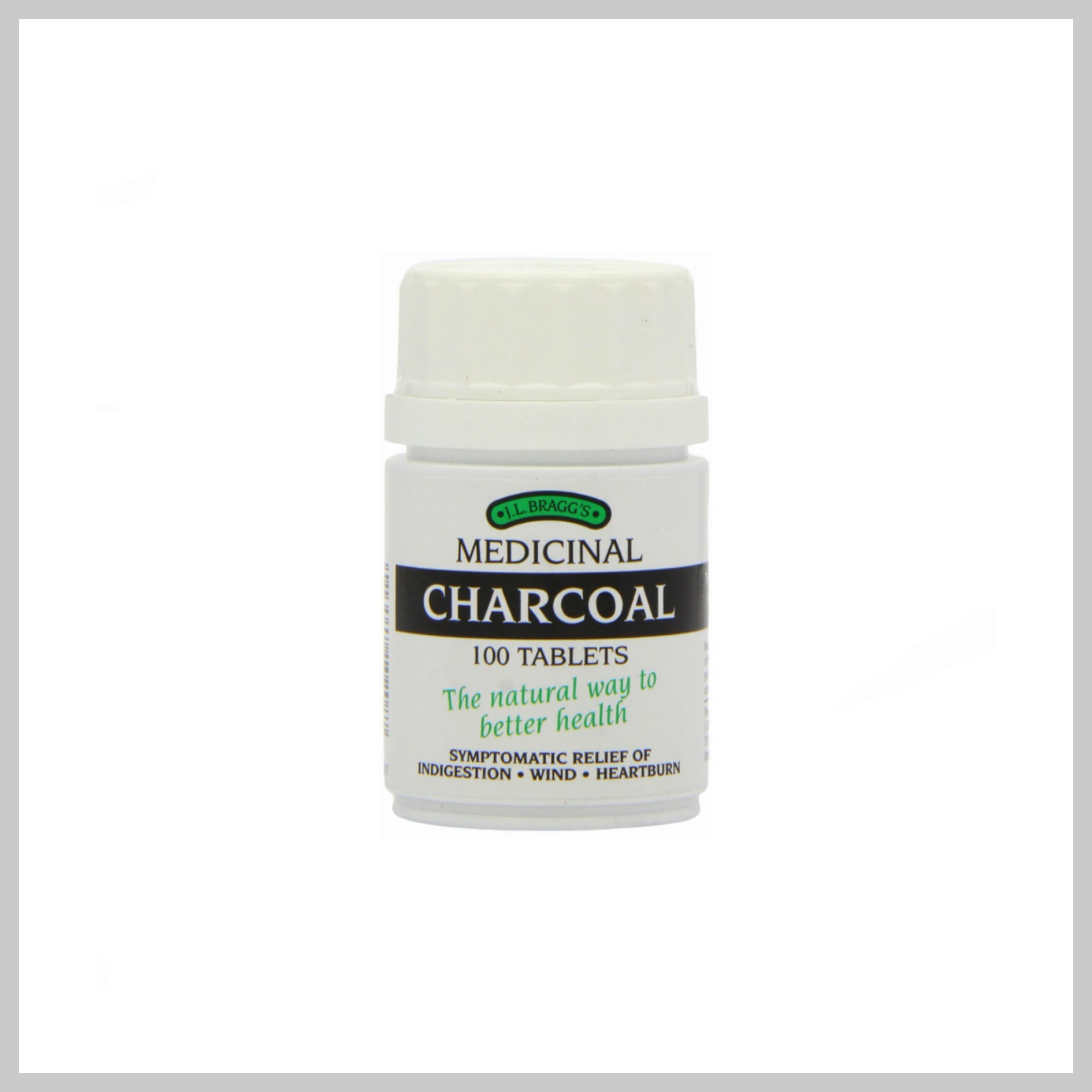 Bragg’s Charcoal 300mg 100 Tablets