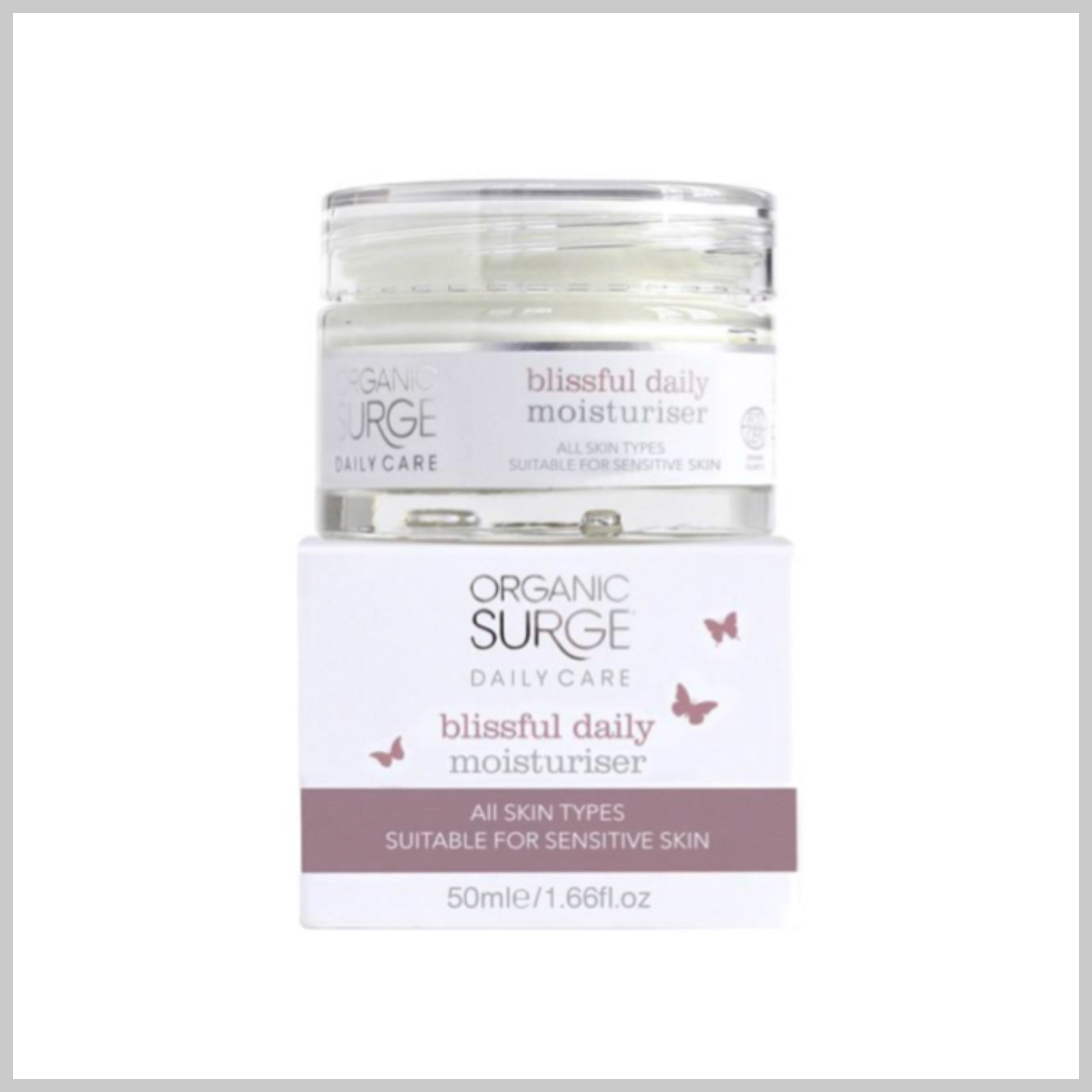 Organic Surge Blissful Daily Moisturiser 50ml