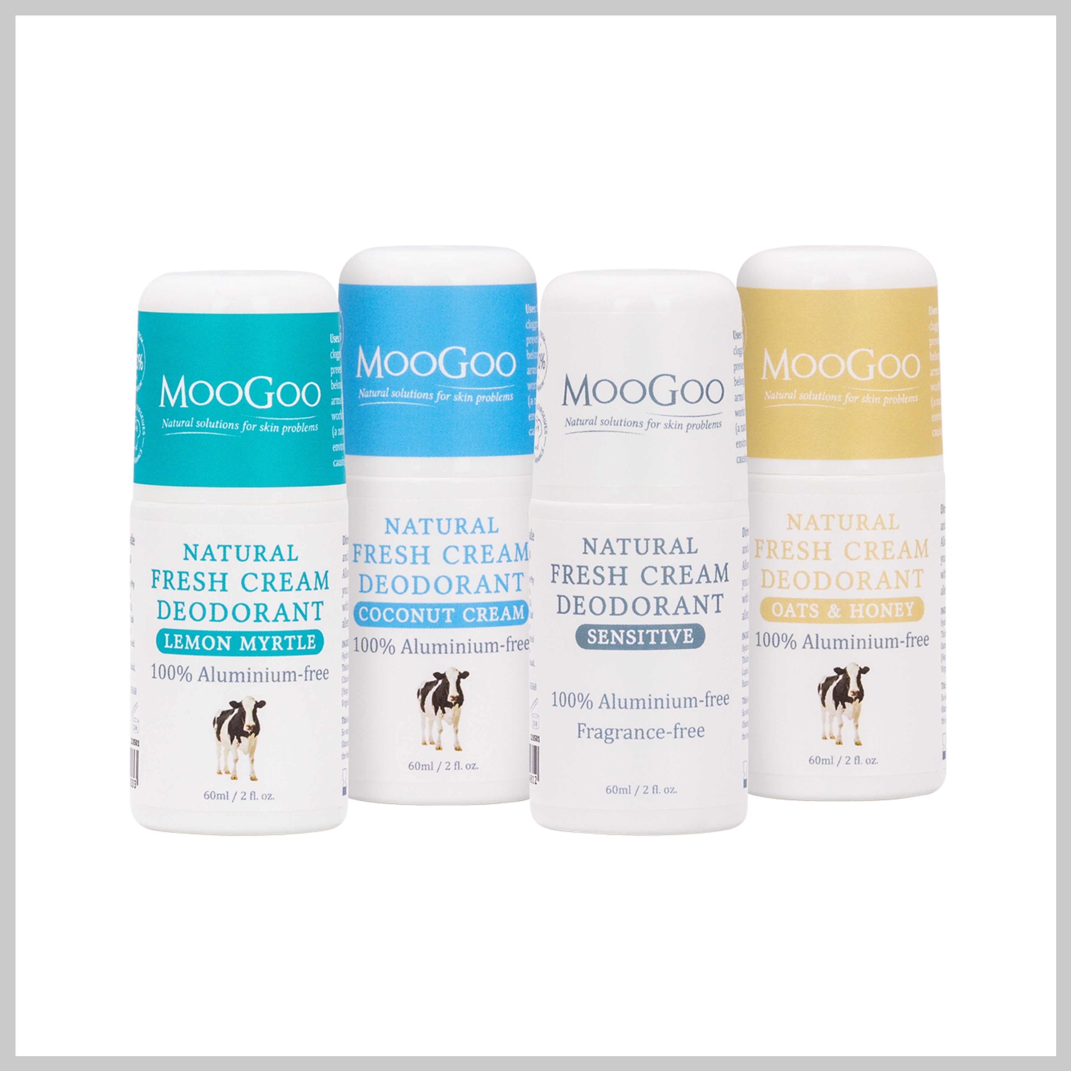 MooGoo Natural Fresh Cream Deodorant 60ml