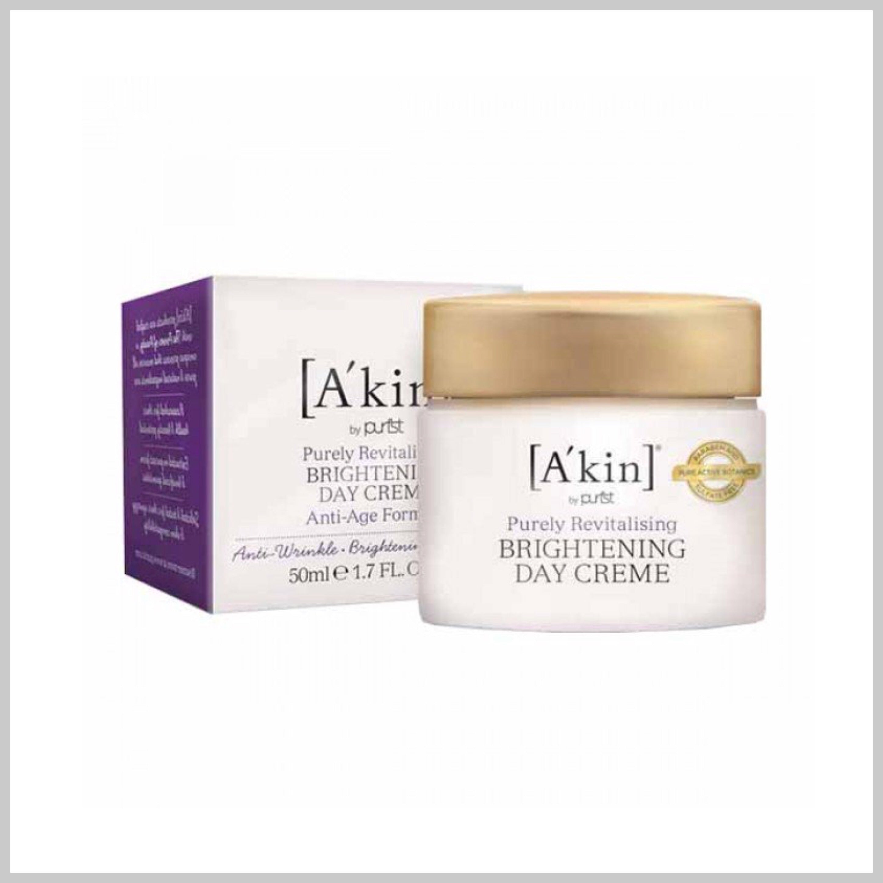 A'kin Brightening Anti Ageing Day Creme