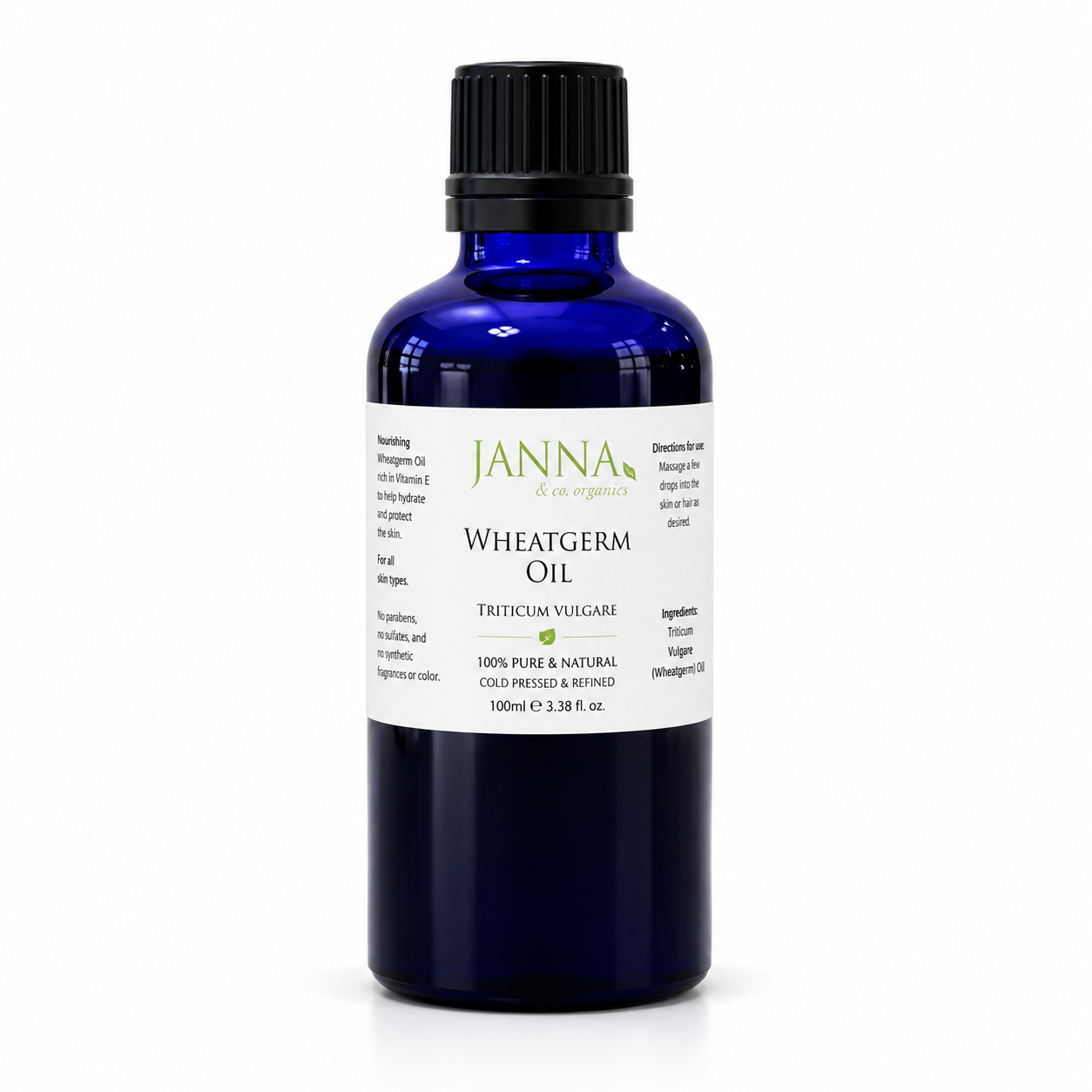 Janna Organic Wheatgerm Oil 100ml