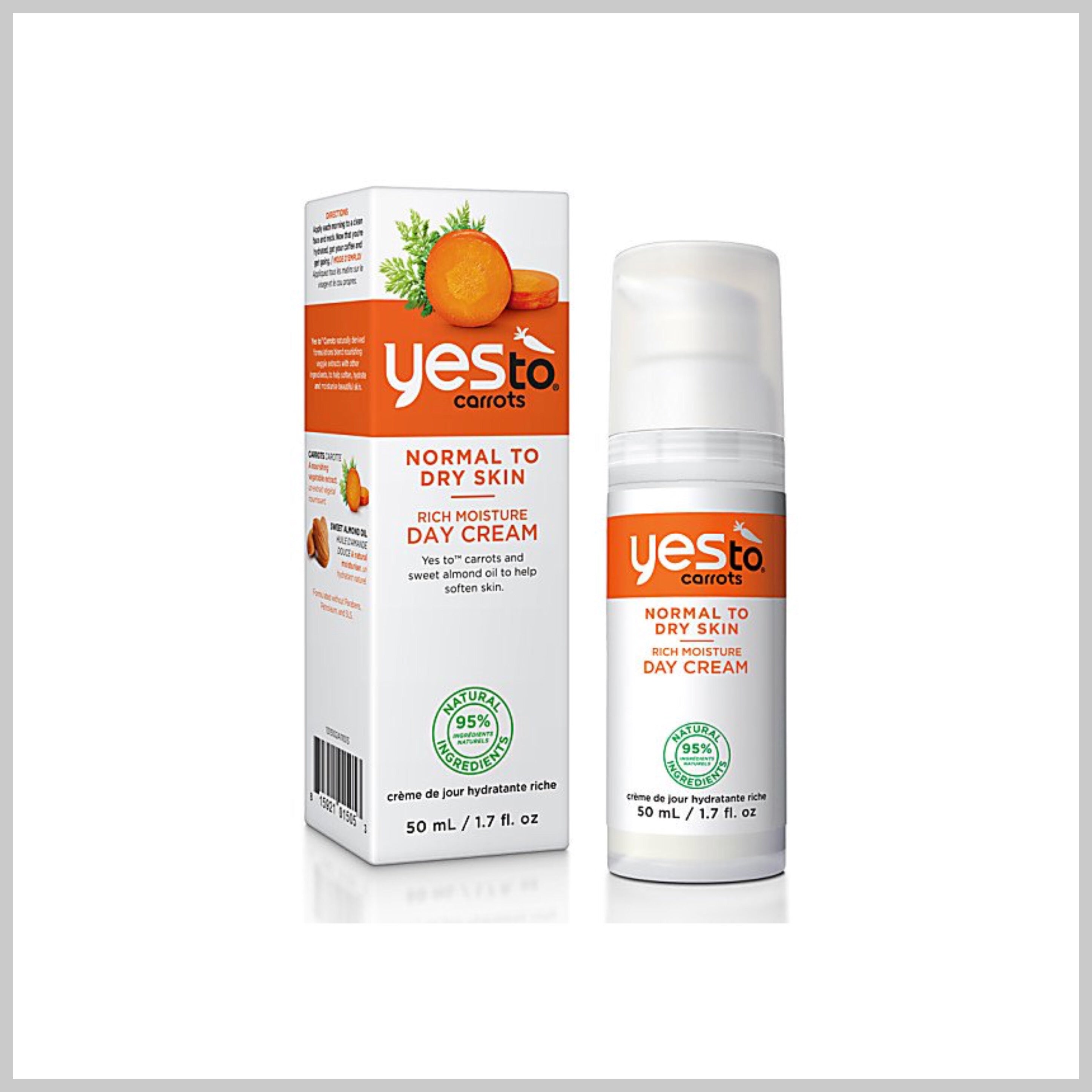 Yes To - Carrots Rich Moisture Day Cream - 50ml