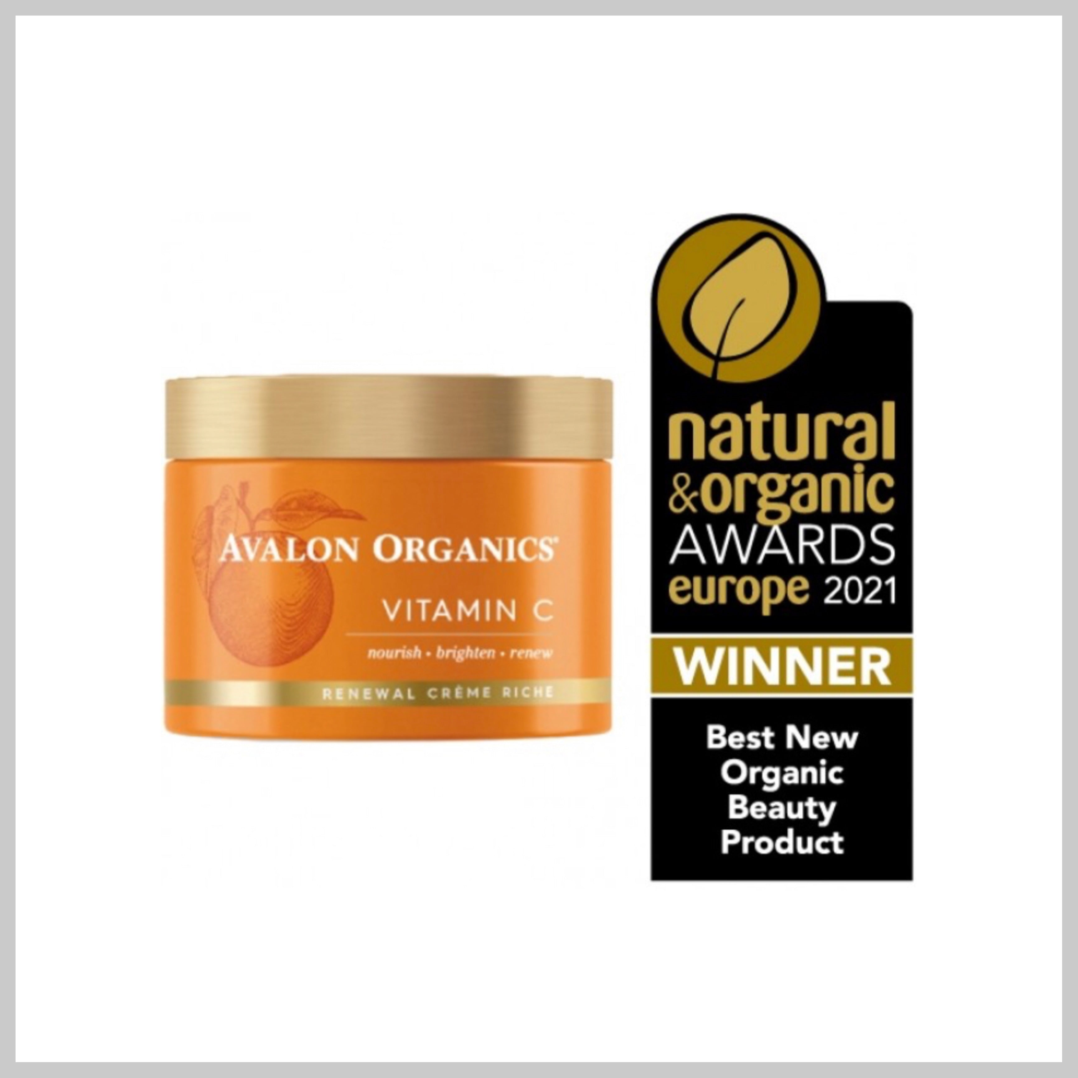 Avalon Organics Vitamin C Renewal Cream Riche 58g