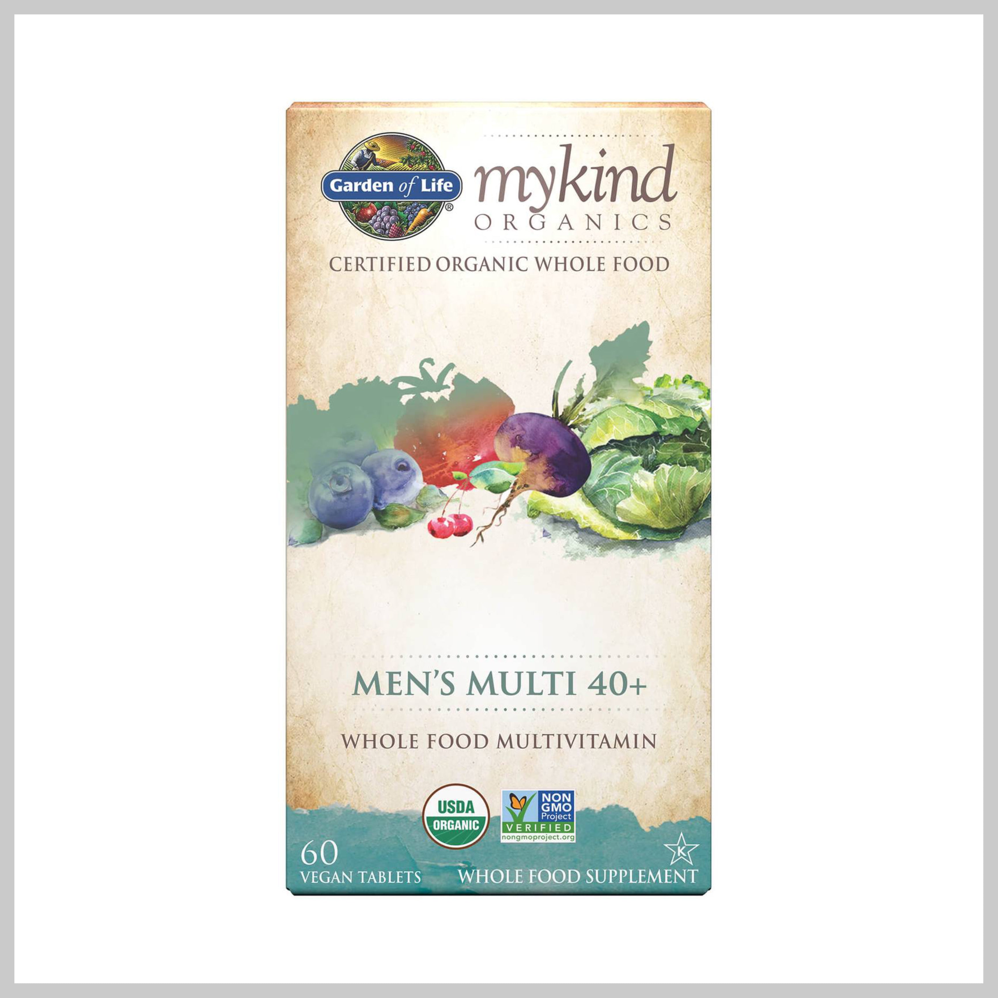 Garden of Life mykind Organics Men’s Multi 40+