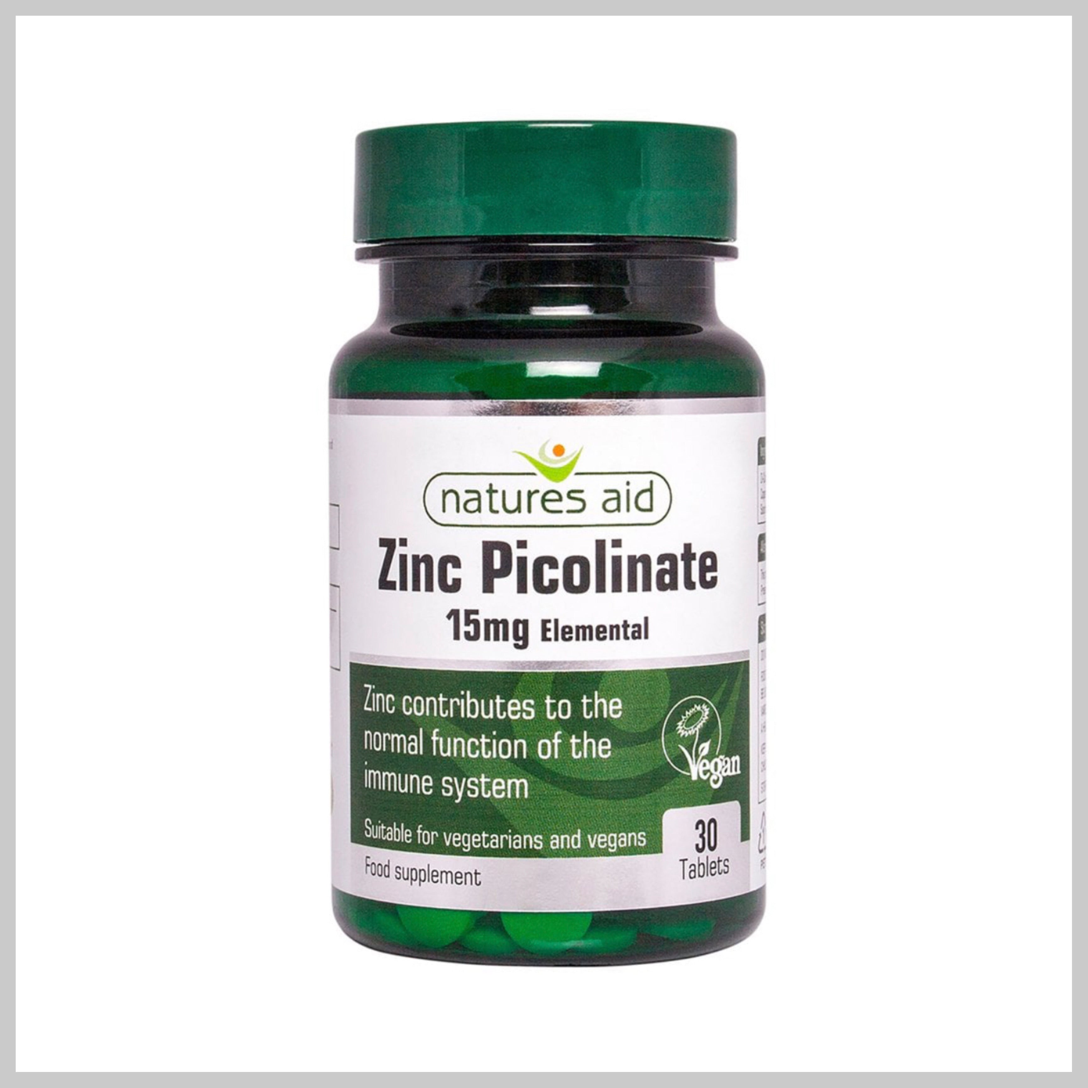 Nature’s Aid Zinc Picolinate