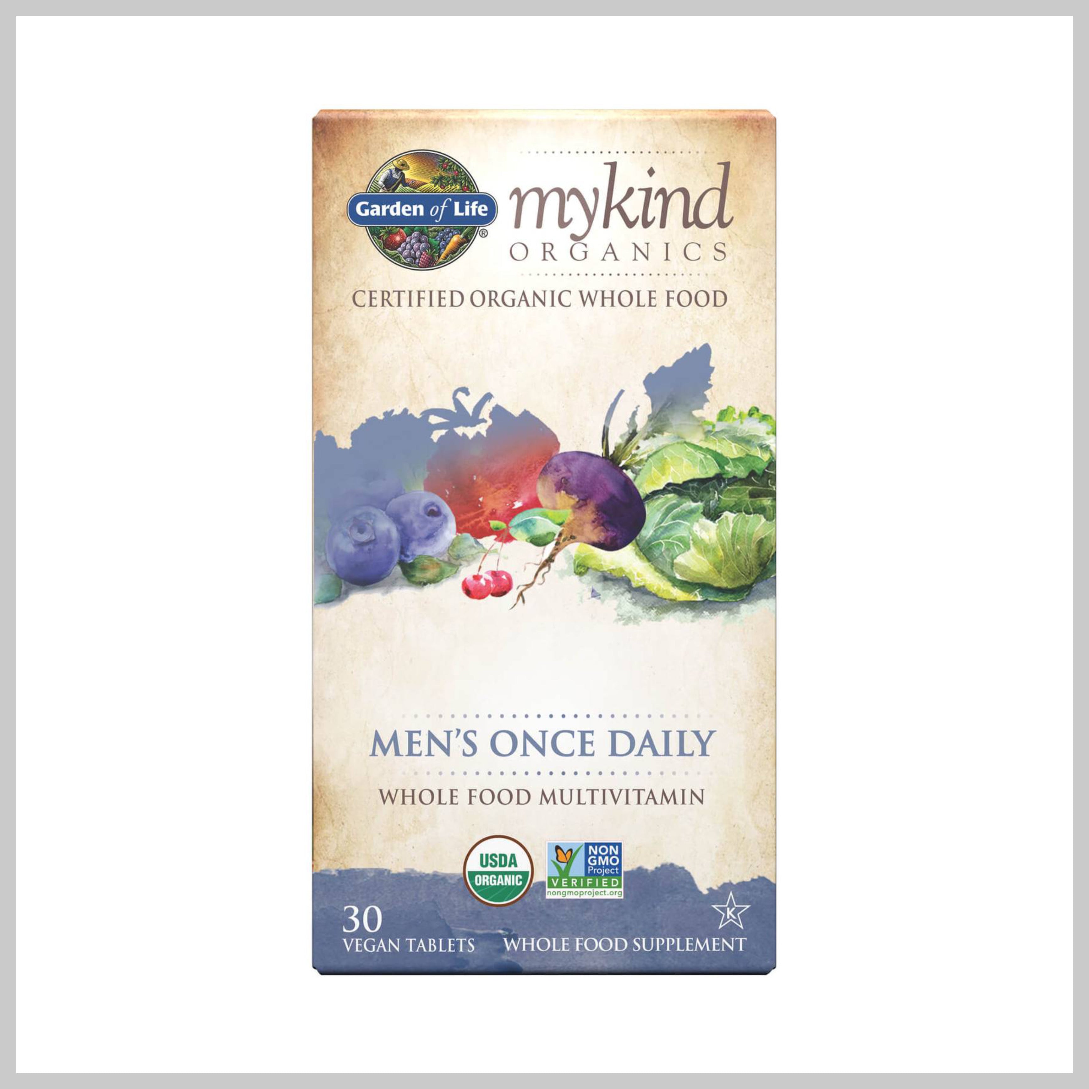 Garden of Life mykind Organics Men's Once Daily