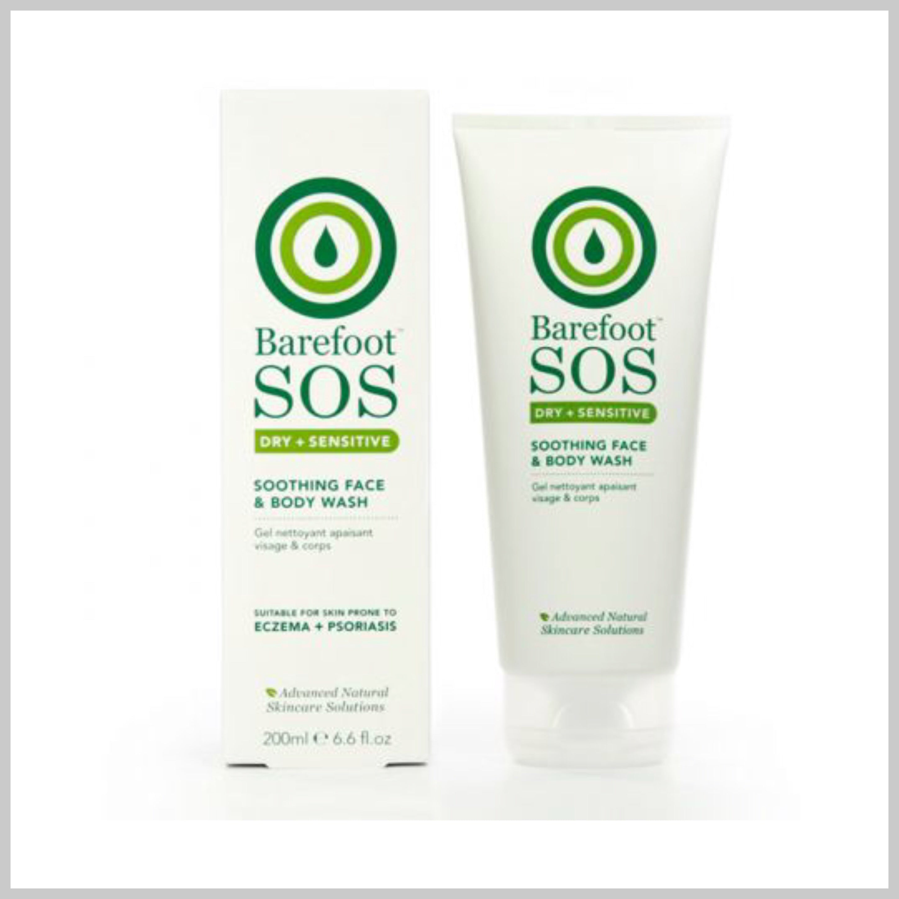 Barefoot SOS Face and Body Wash