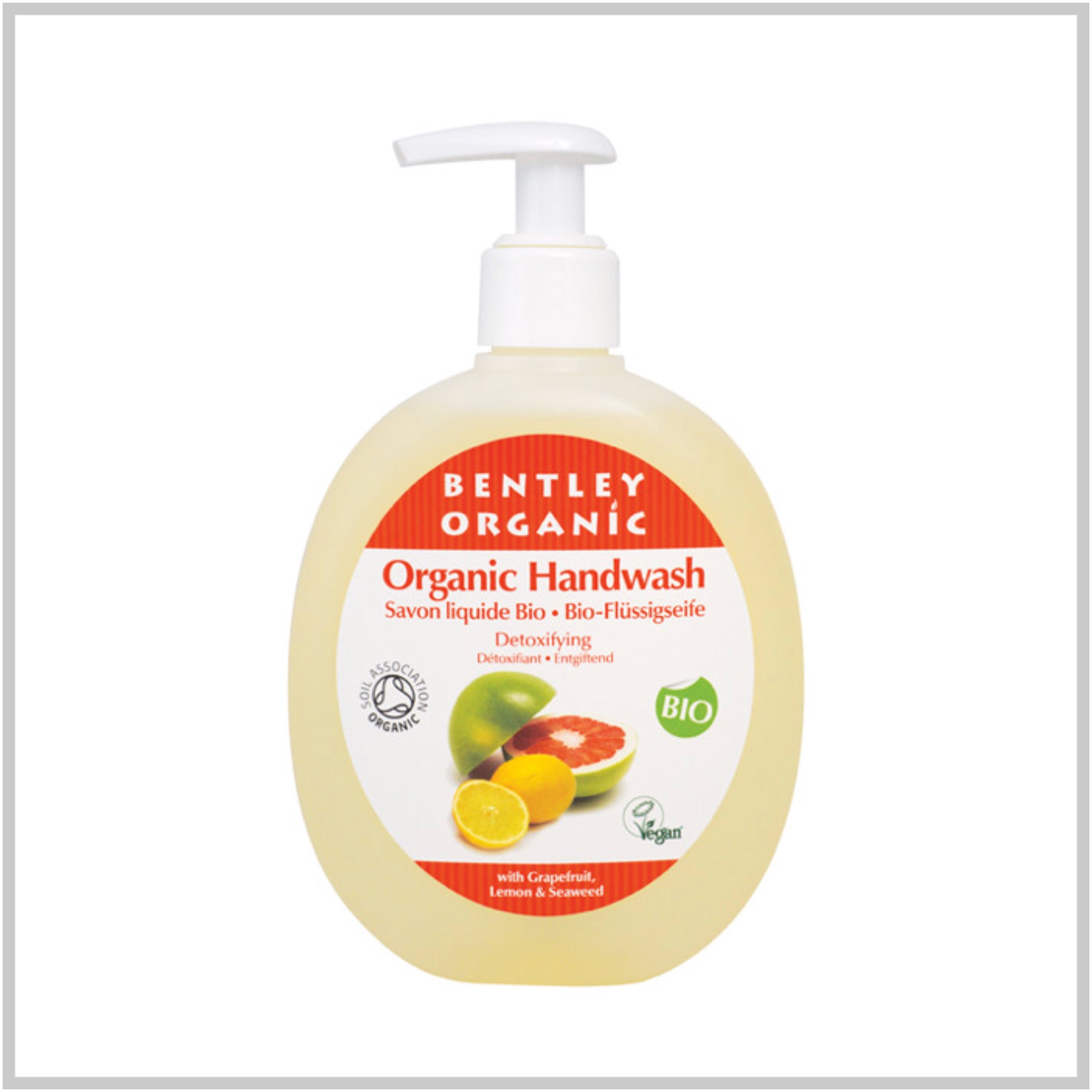 Bentley Organics Grapefruit, Lemon and Seaweed Detoxifying Handwash