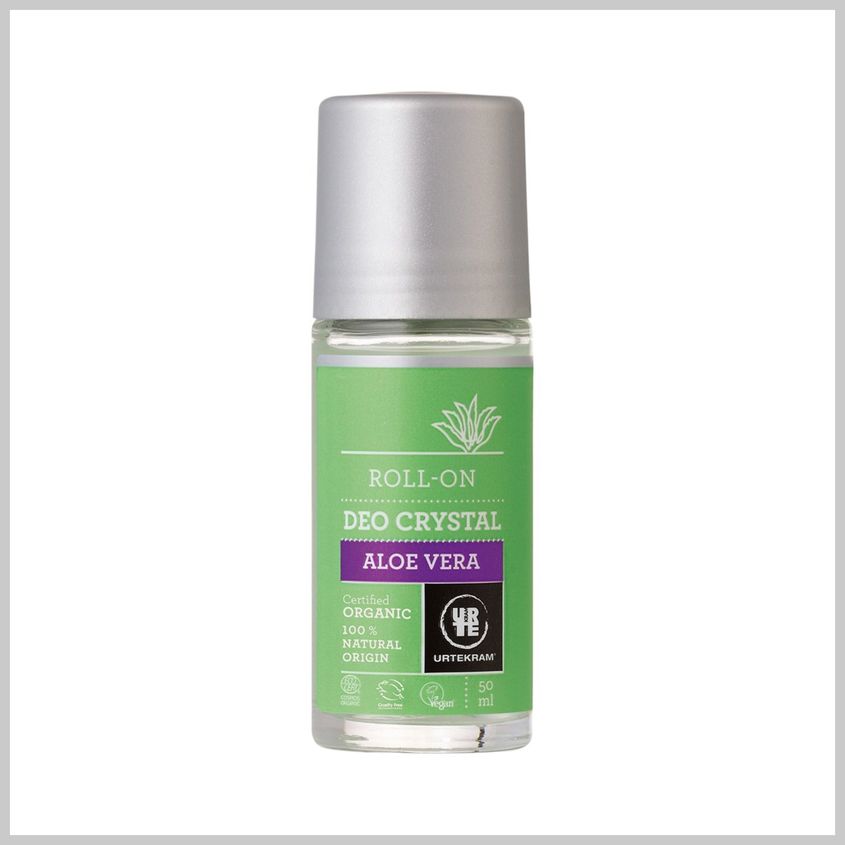Urtekram Aloe Vera Crystal Roll-On Deodorant
