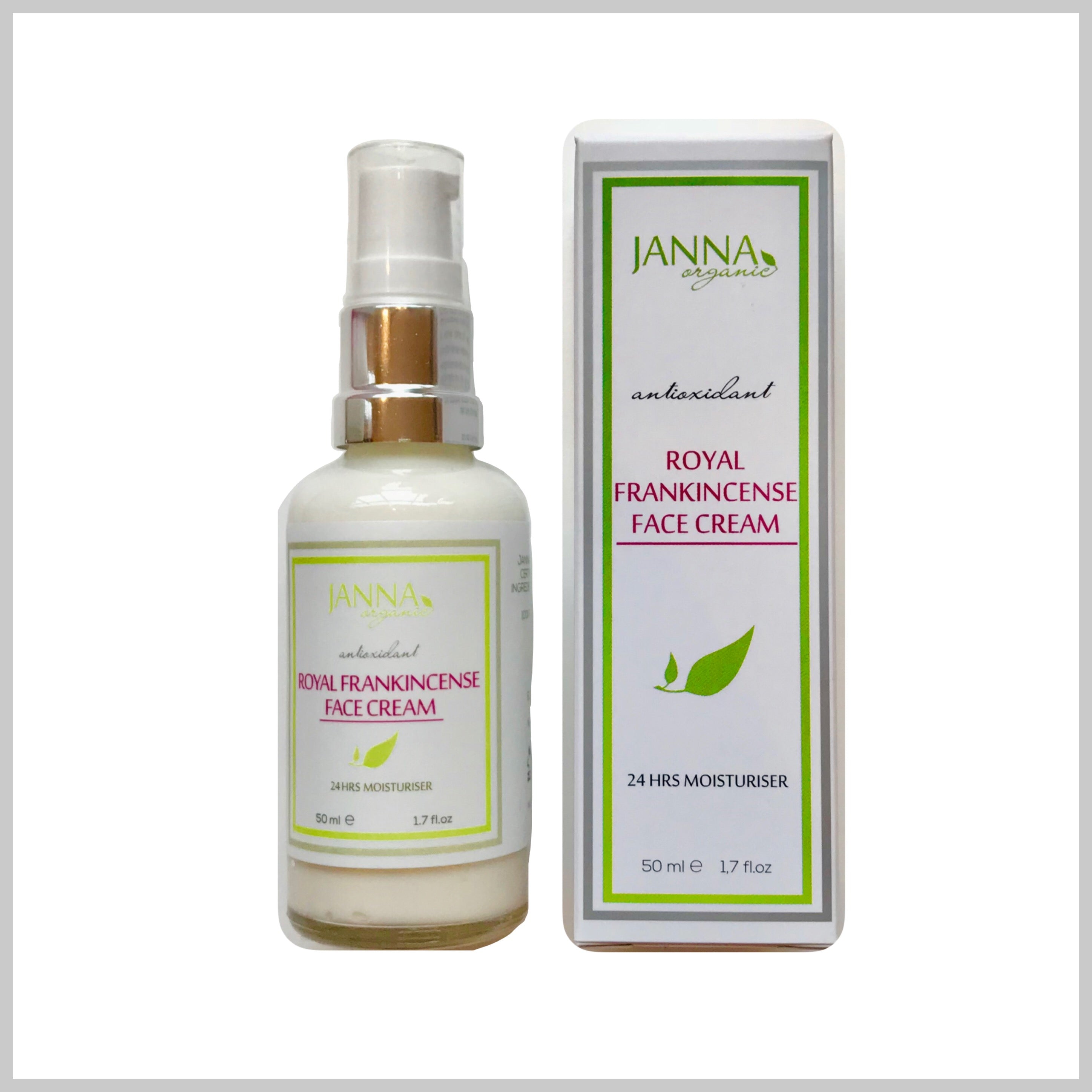 Janna Organic Royal Frankincense Face Cream