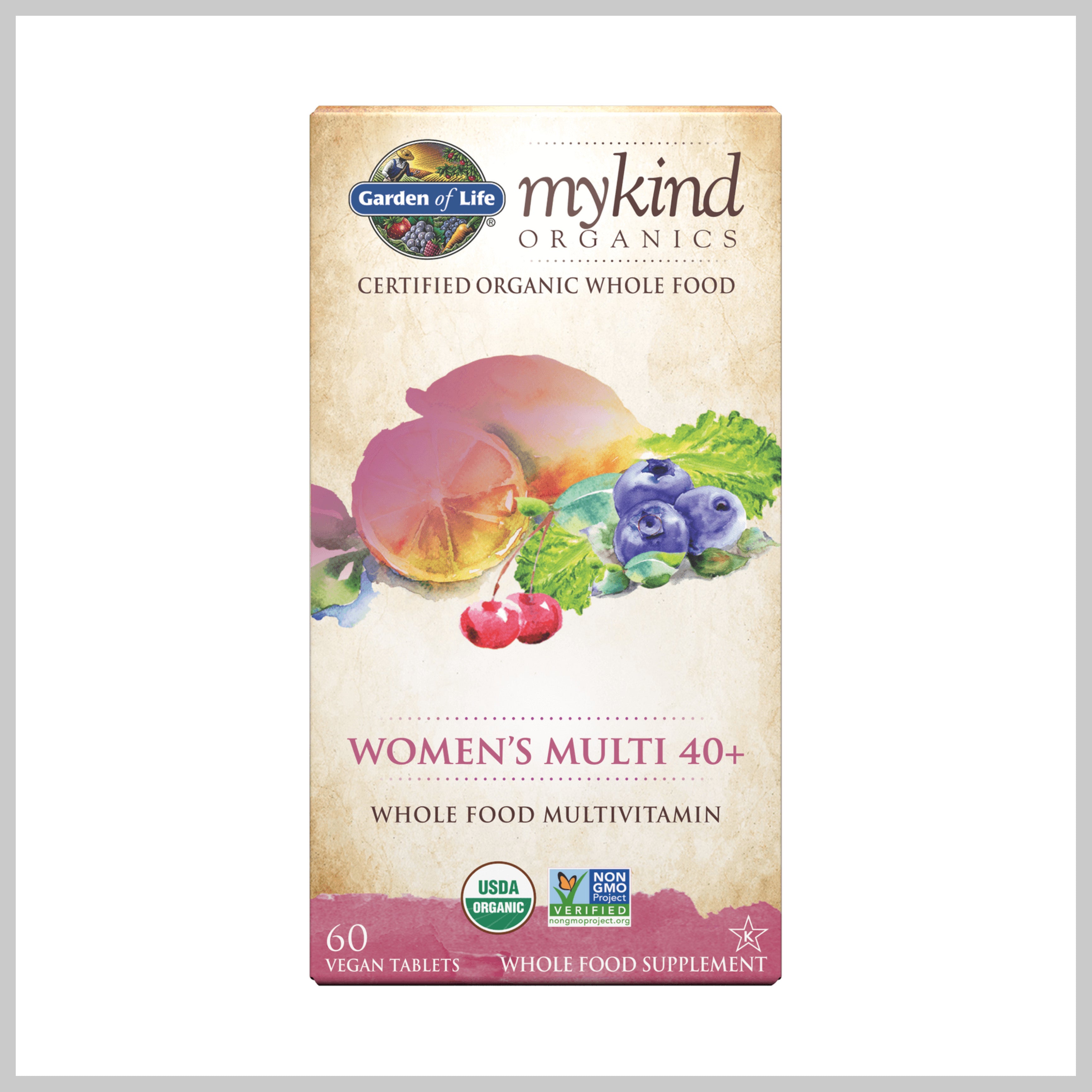 Garden of Life mykind Organics Women's Multi 40+
