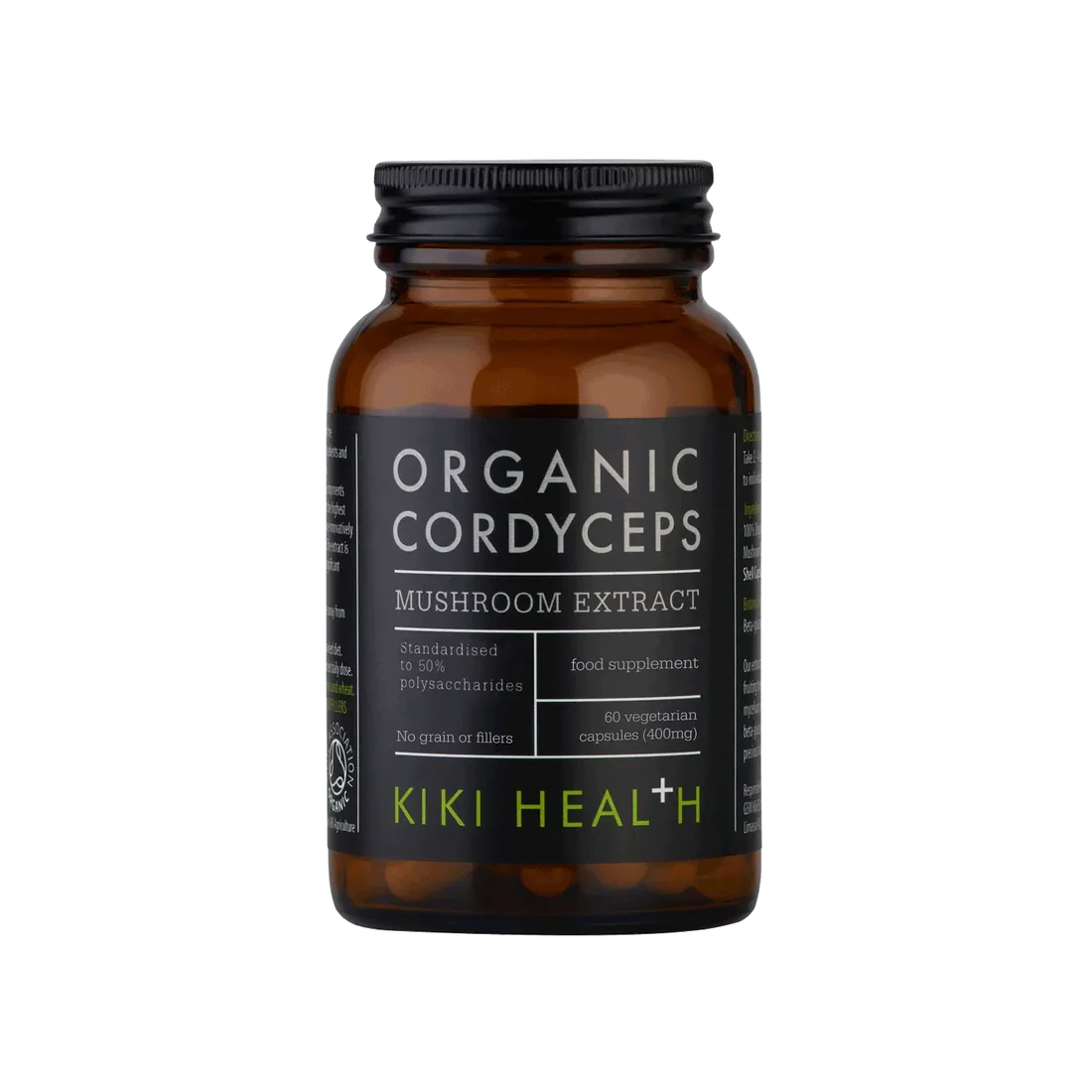 Kiki Health Organic Cordyceps Extract 60 Caps