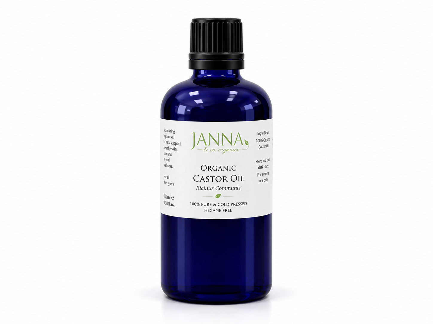 Janna Organic Organic Castor Oil 100ml