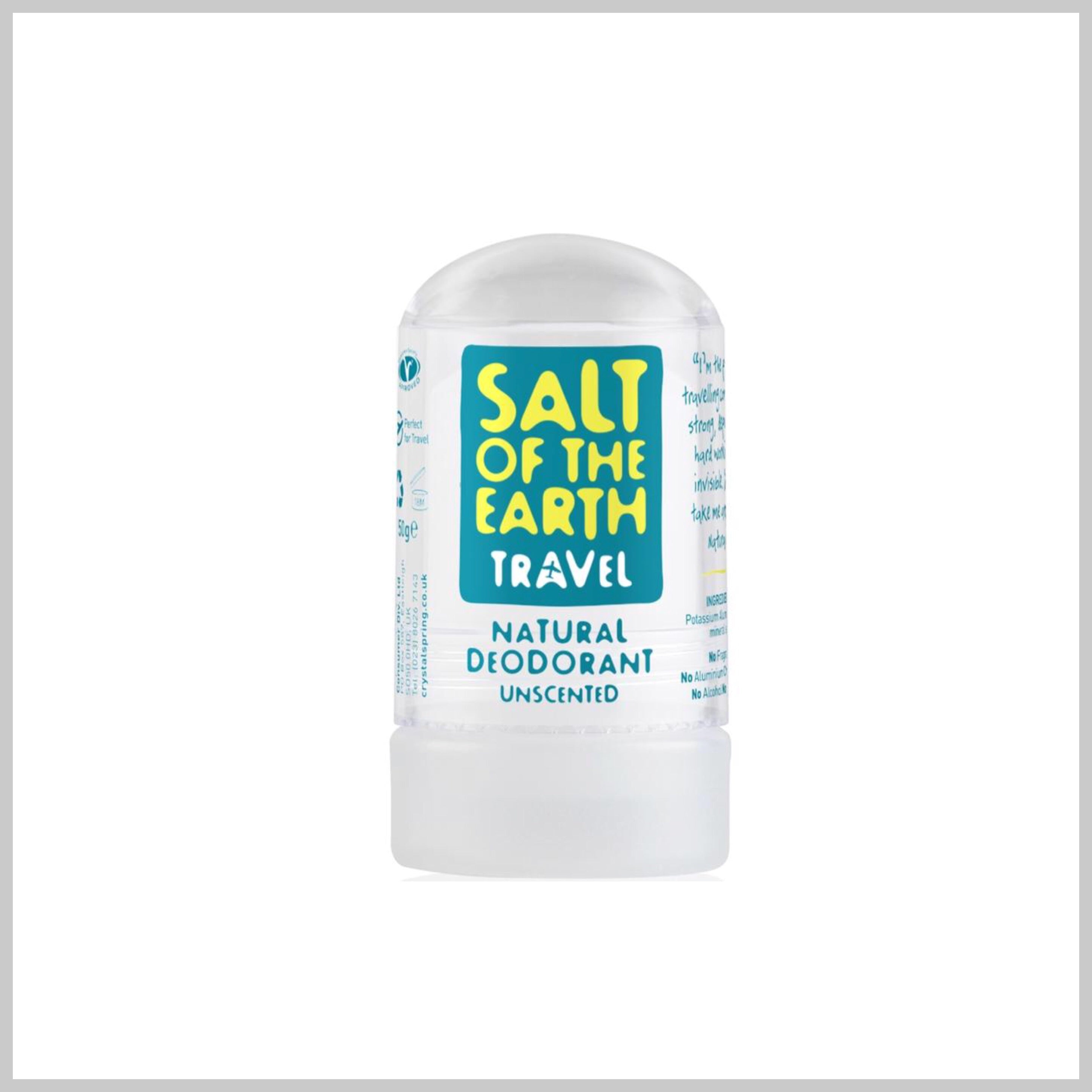 Salt of the Earth Crystal Travel Deodorant