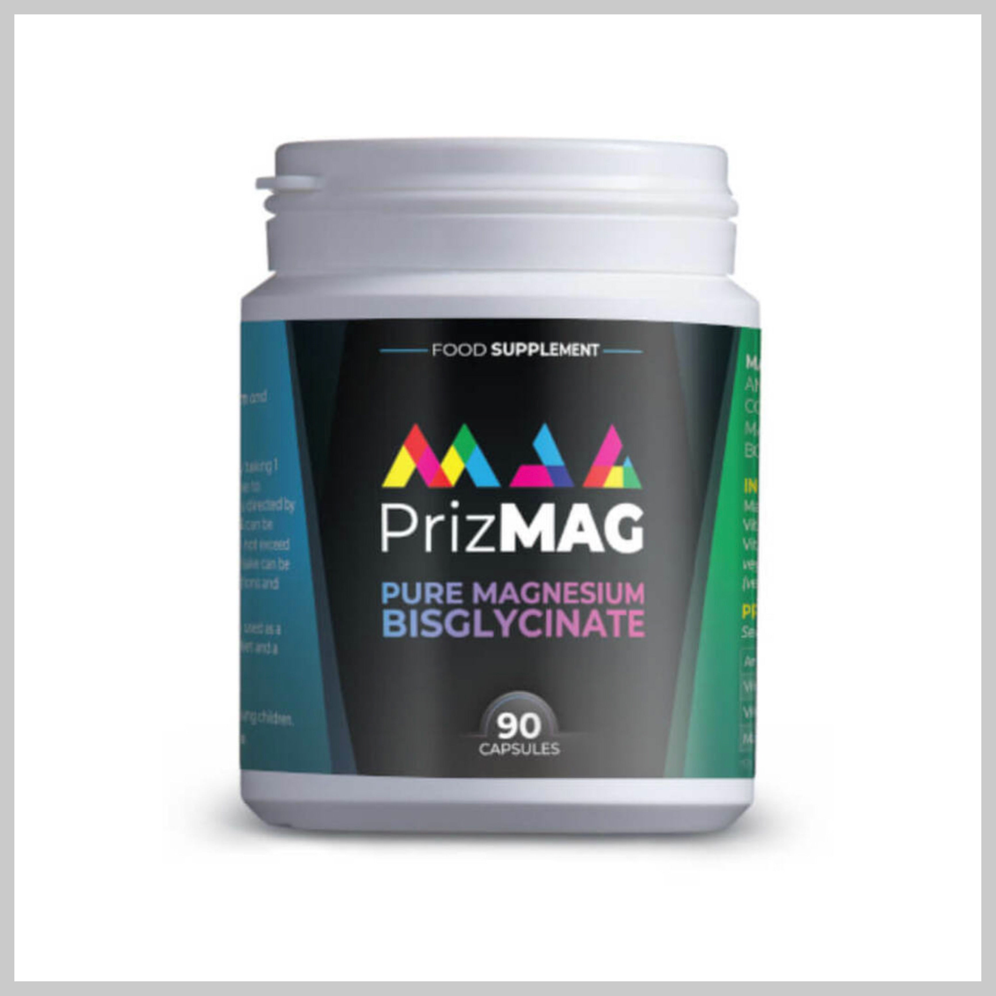 Mag365 Prizmag Magnesium Bisglycinate Capsules 90s