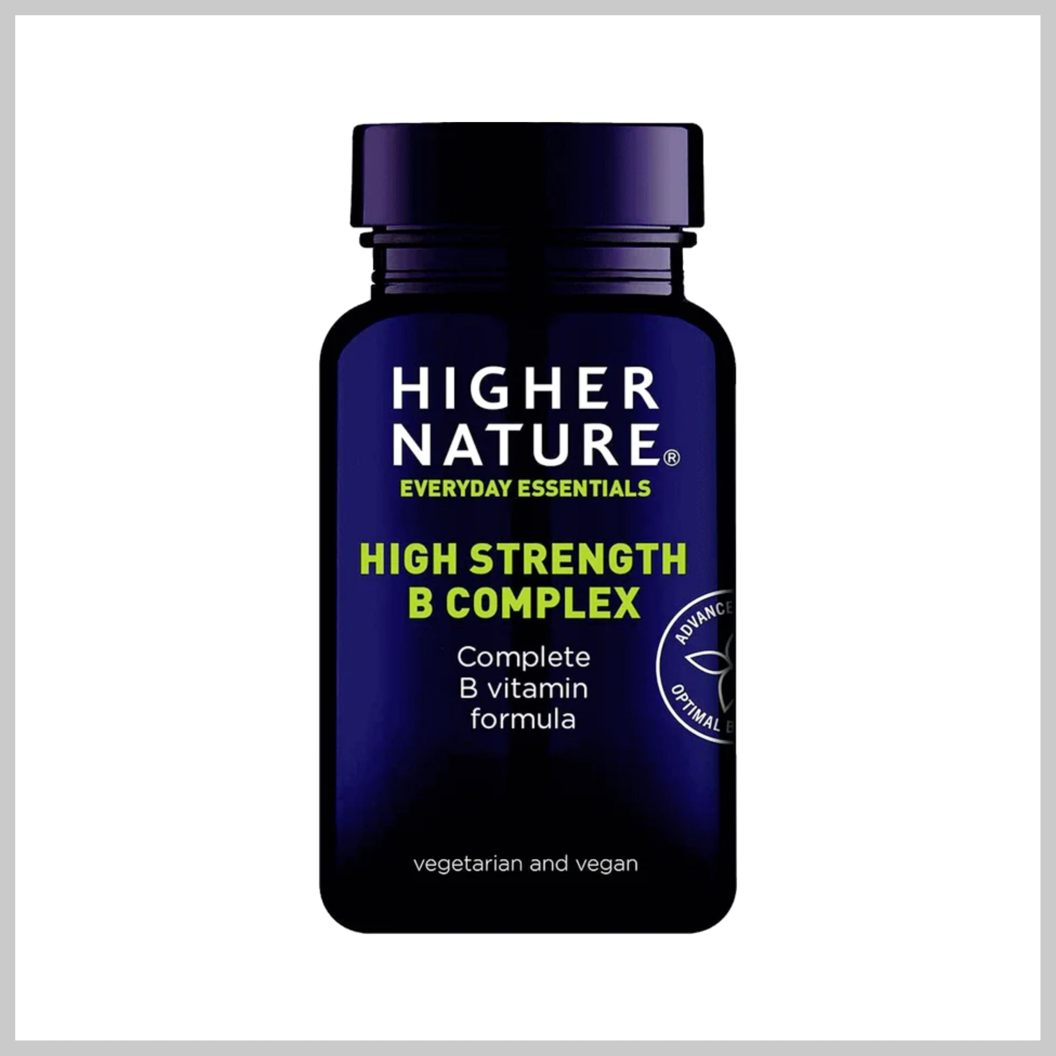 Higher Nature High Strength B Complex 30s