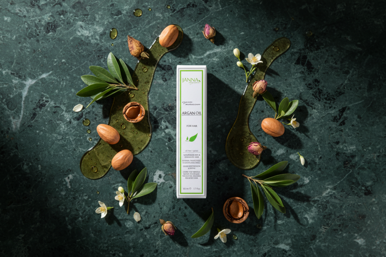 Janna Organic Argan Oil hero banner