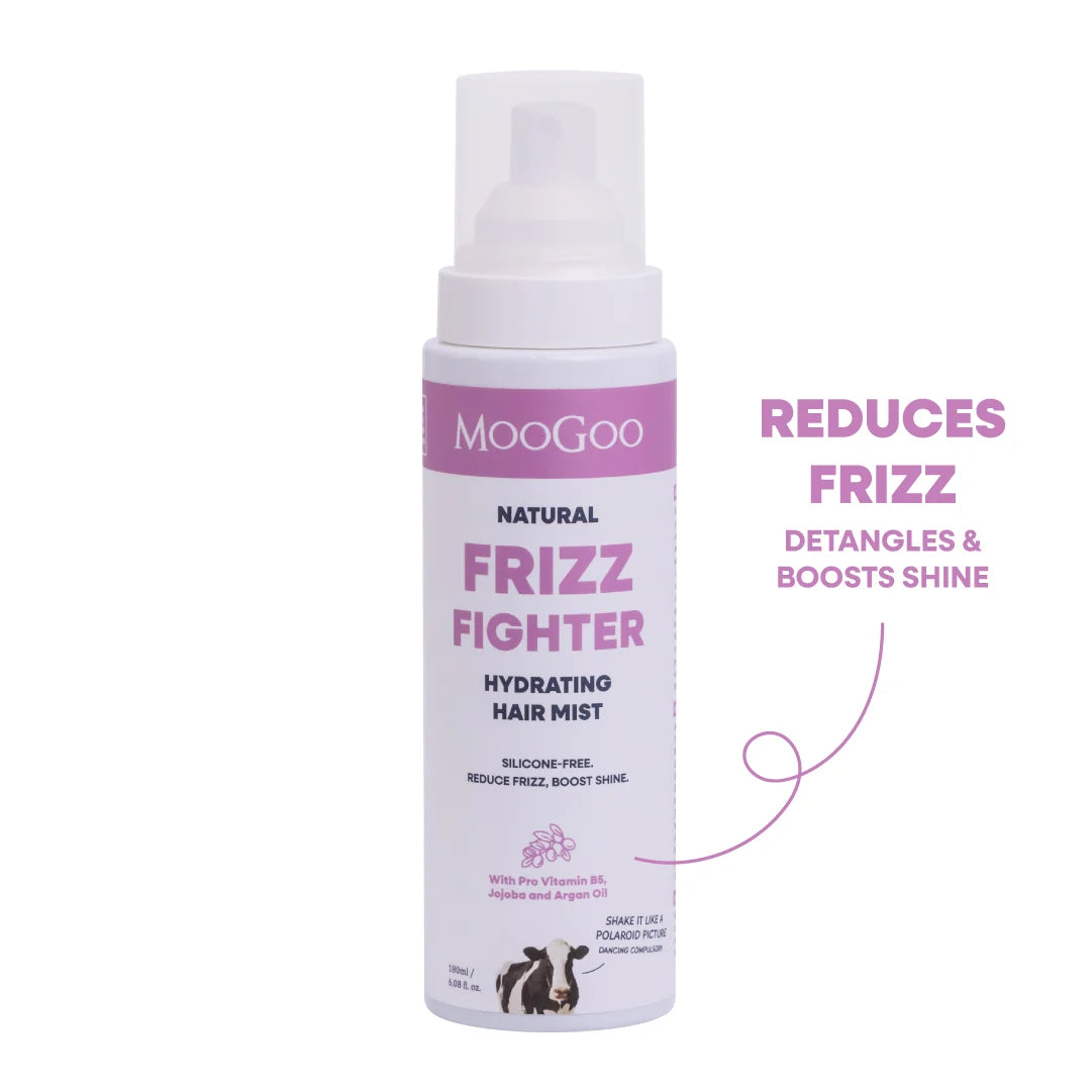 MooGoo Natural Frizz Fighter Hydrating Hair Mist 180ml