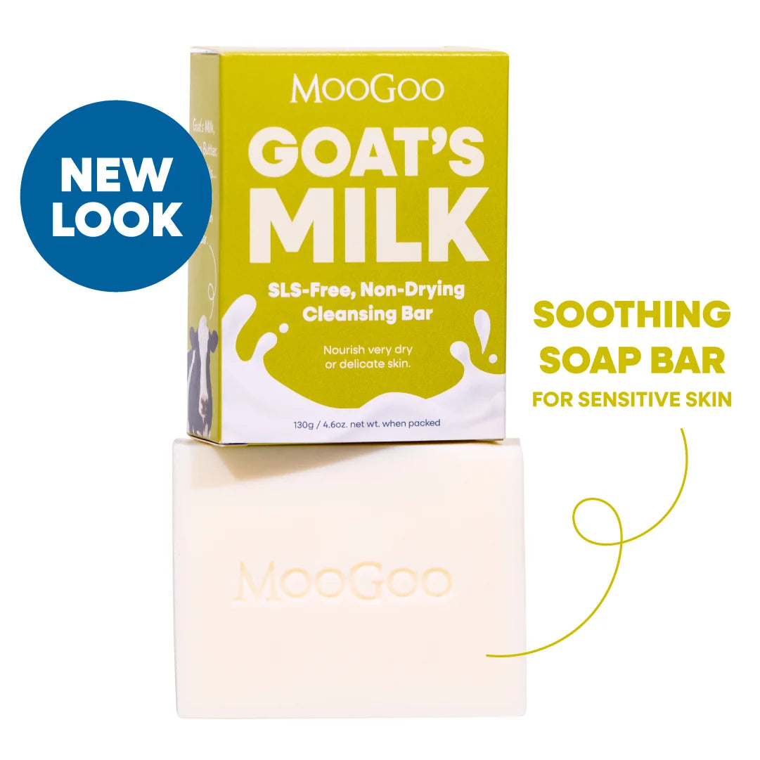 MooGoo Hydrating Cleansing Bar 130g - Goat's Milk