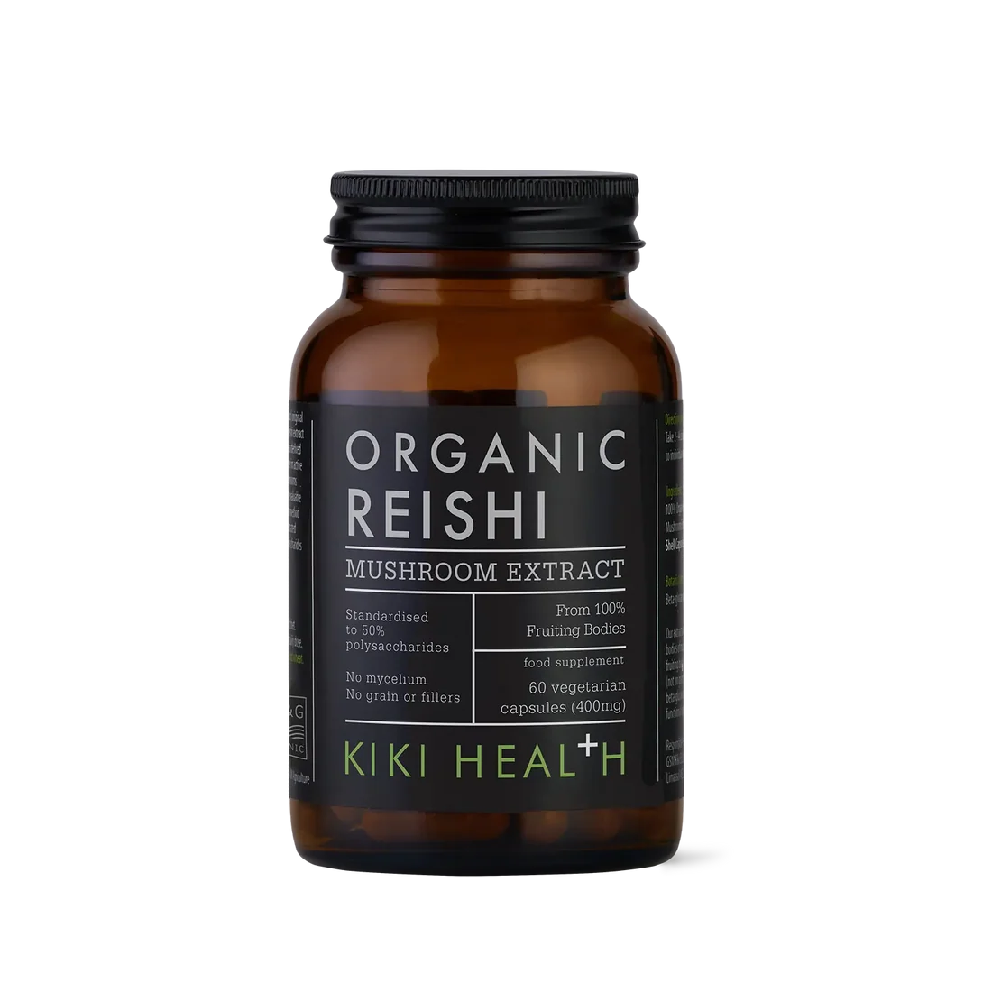 Kiki Health Organic Reishi-Extract 60 Caps
