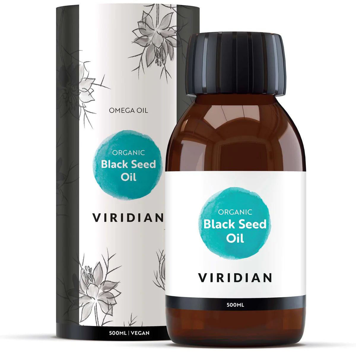 Viridian Organic Black Seed Oil 500ml