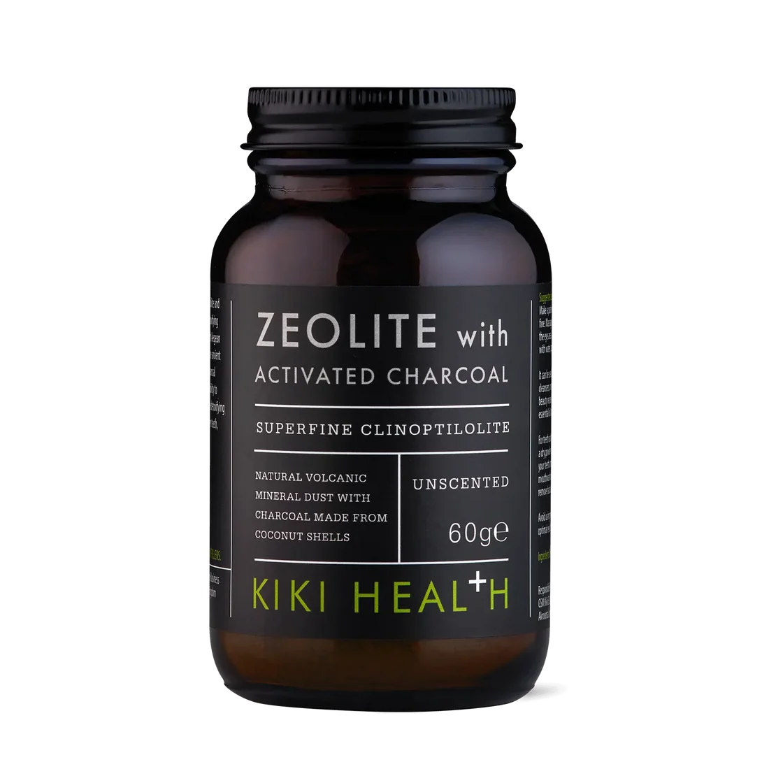 Kiki Health Zeolite With Activated Charcoal Powder 60g