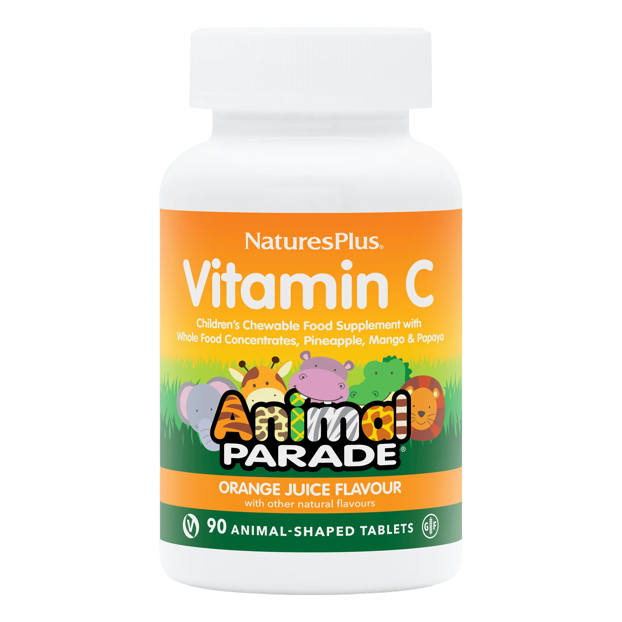 Nature’s Plus Animal Parade Vitamin C 90 Chewables