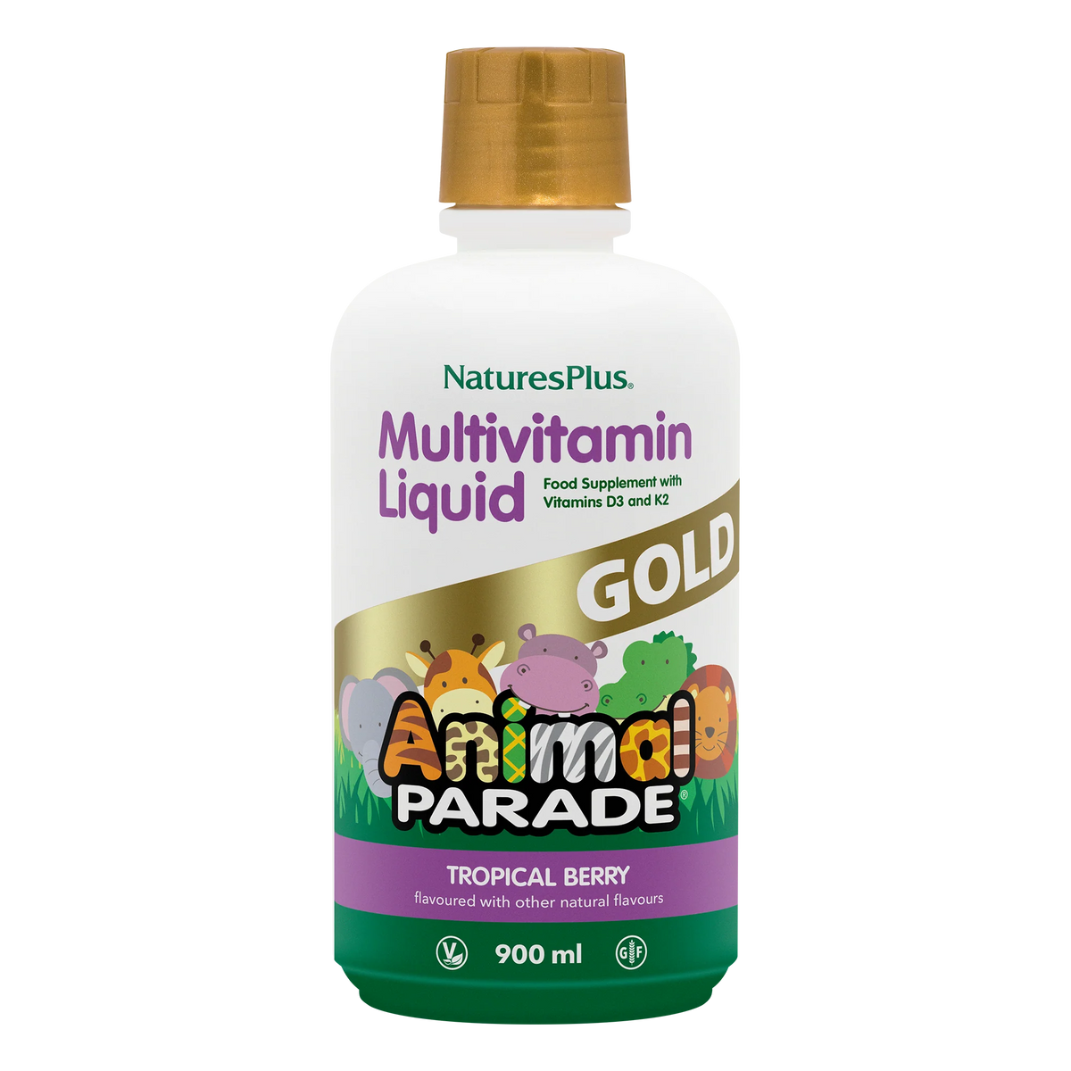 Nature's Plus Animal Parade Gold Multivitamin Children’s Liquid