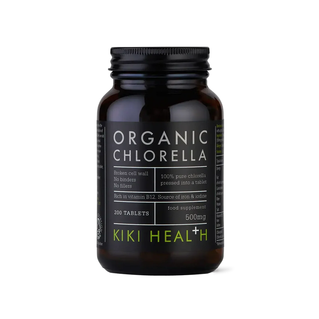 Kiki Health Chlorella Organic 200 Tabs