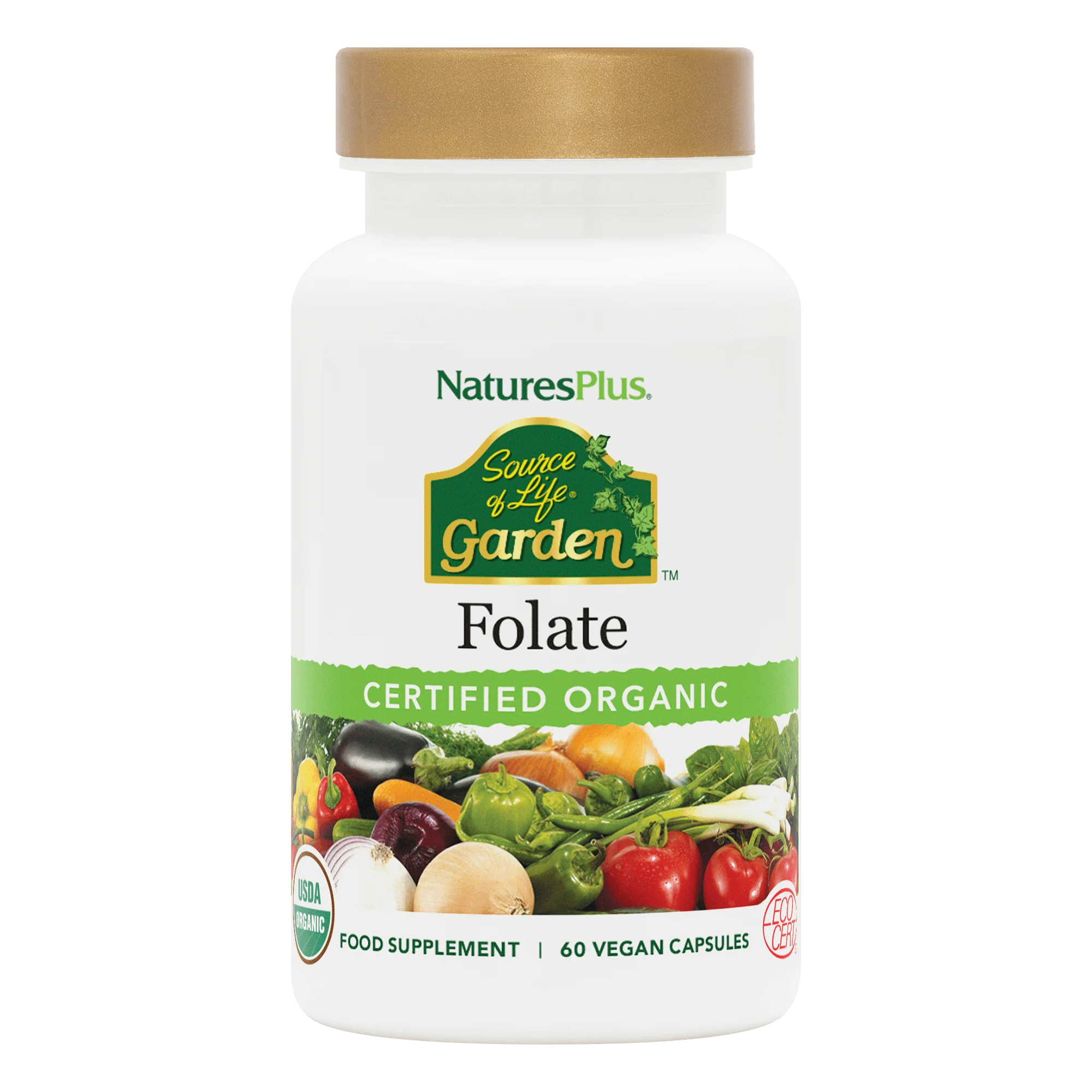 Source of Life® Garden Folate 60 Caps